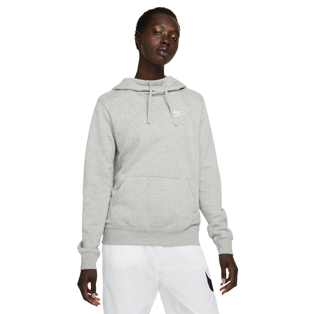 Nike Womens Sportswear Club Fleece Funnel Neck Hoodie