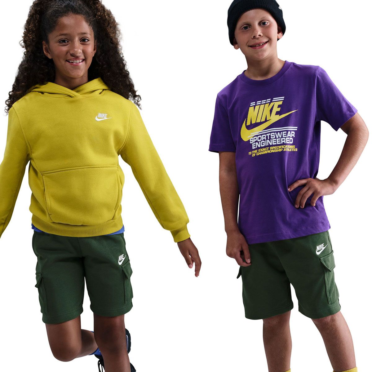 Nike Junior Club French Terry Cargo Shorts