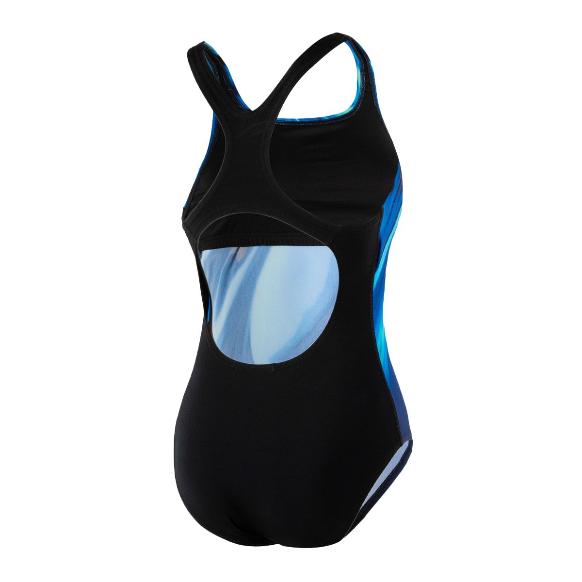Speedo Womens Rapture Glow Medalist One Piece Swimsuit