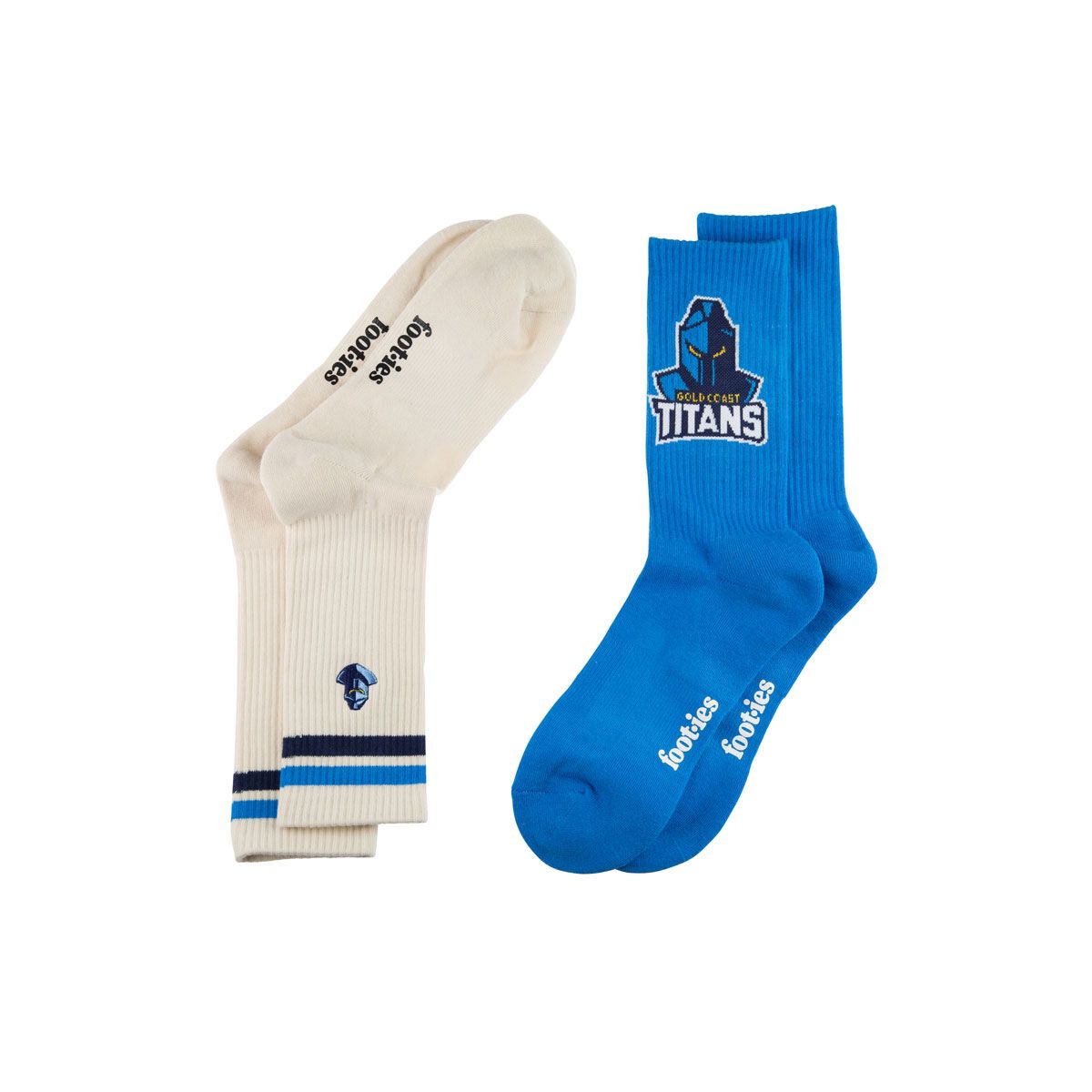 Gold Coast Titans Sneaker Socks 2 Pack