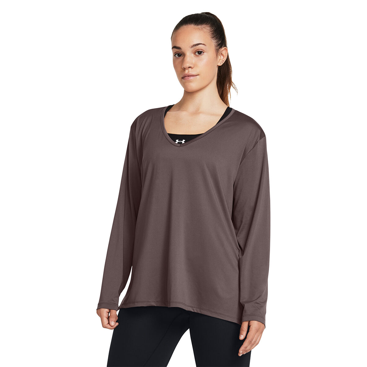 Under Armour Womens Meridian Long Sleeve Longline Tee