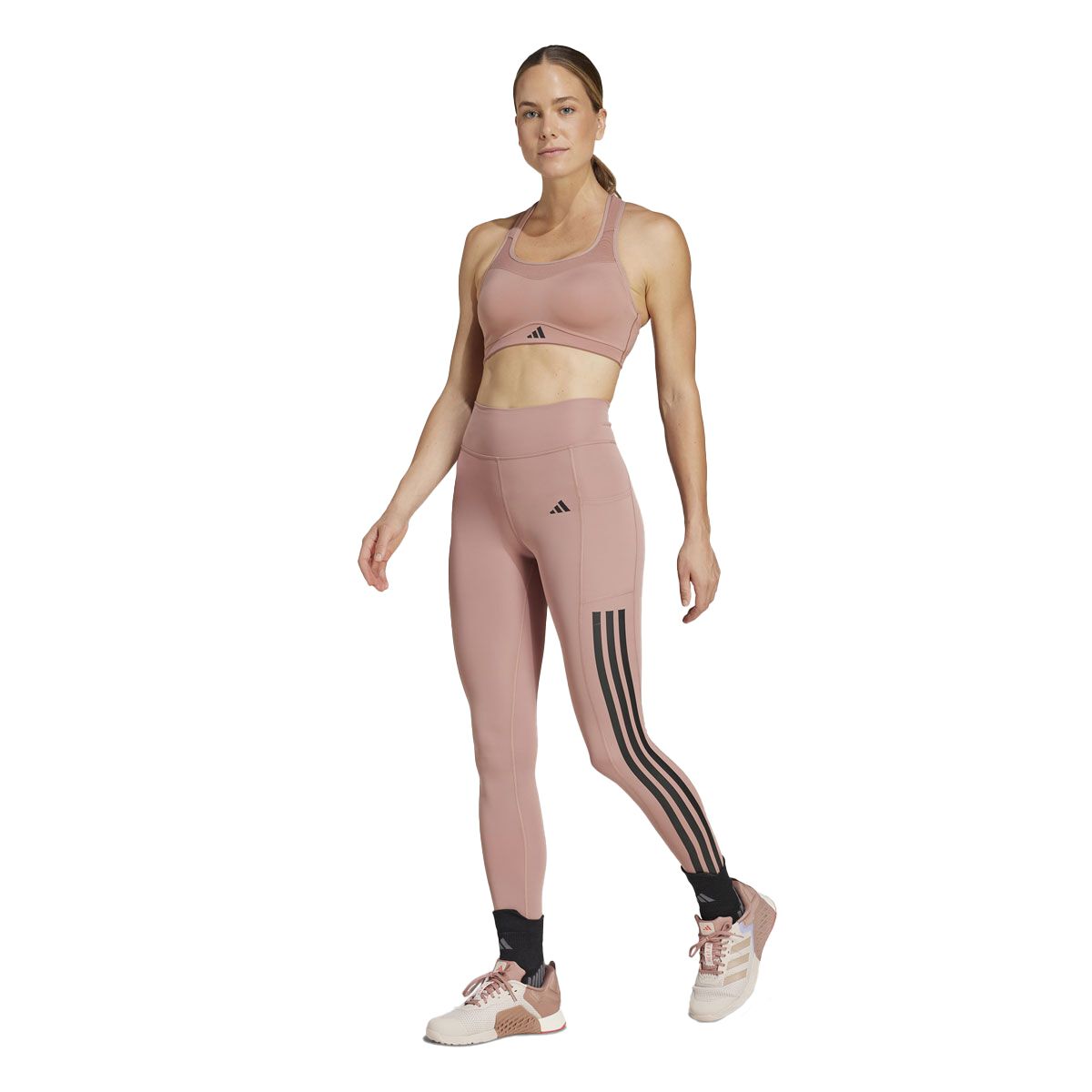 adidas Womens TLRD Impact Training High Support Sports Bra