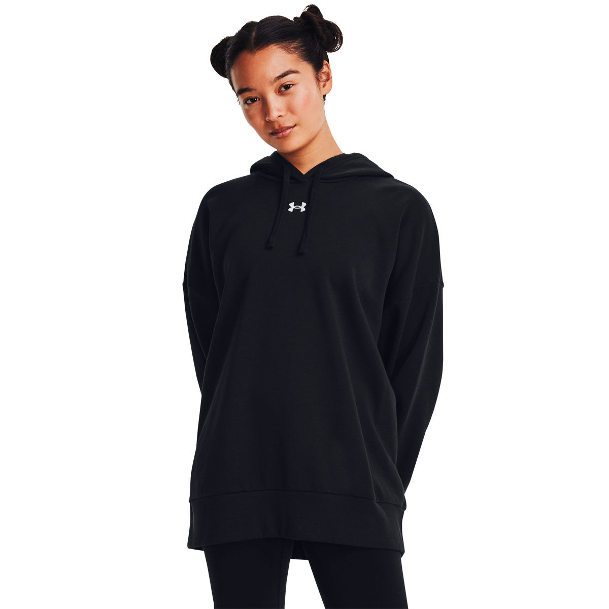 Under Armour Womens Rival Fleece Oversized Pullover Hoodie