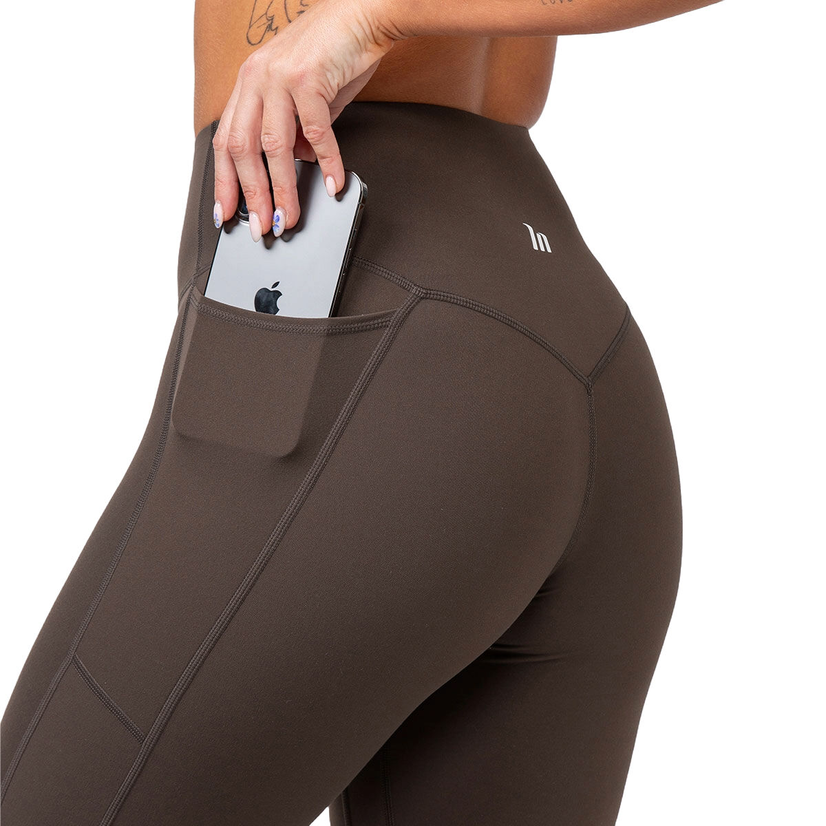 Muscle Nation Womens Agility Aura Pocket Ankle Tights