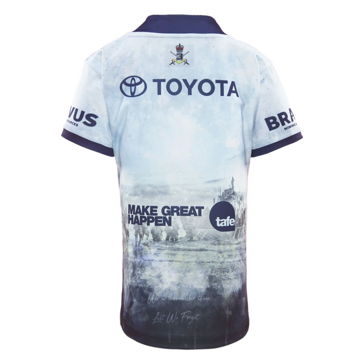 North Queensland Cowboys 2025 Kids Defence Jersey