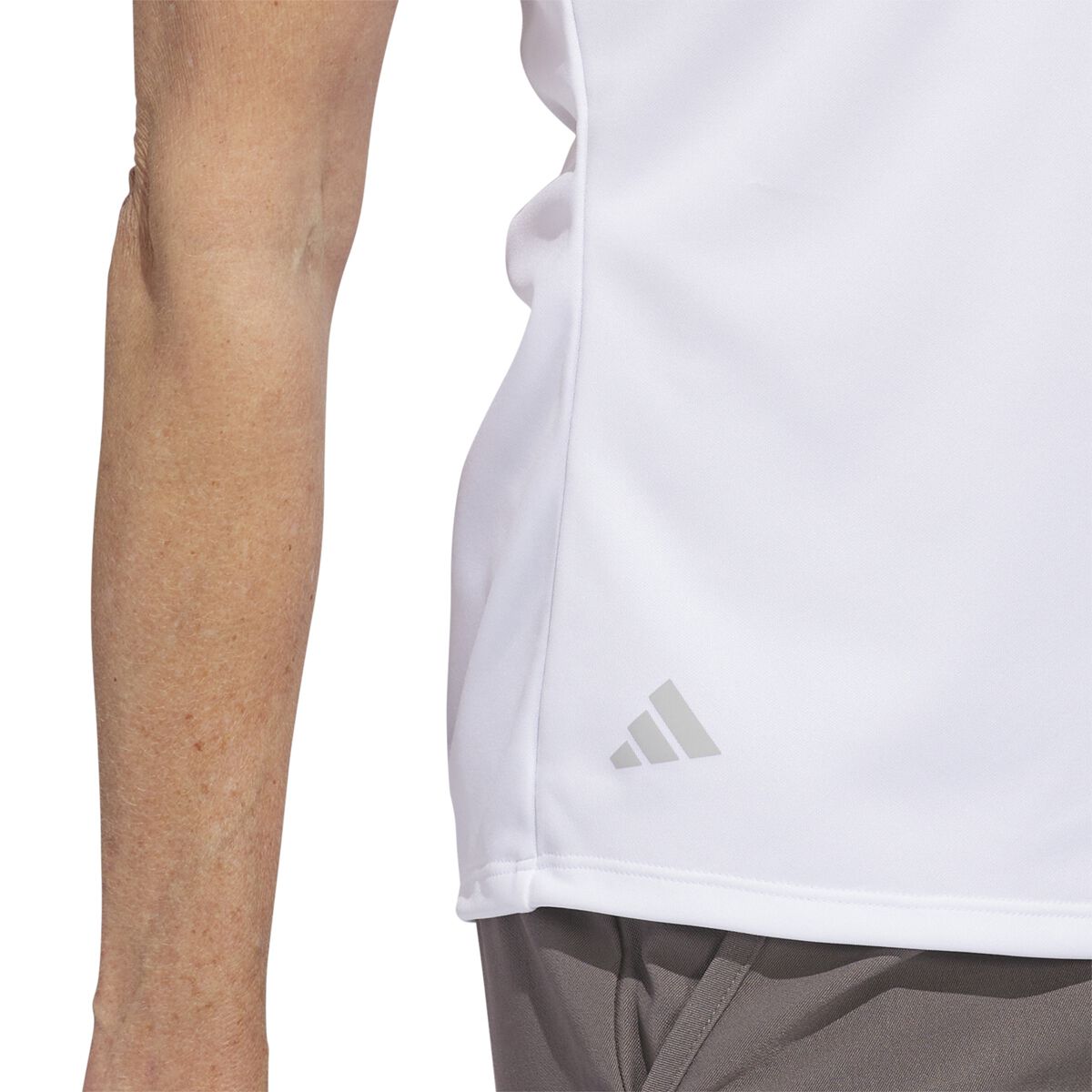 adidas Womens Solid Performance Golf Polo