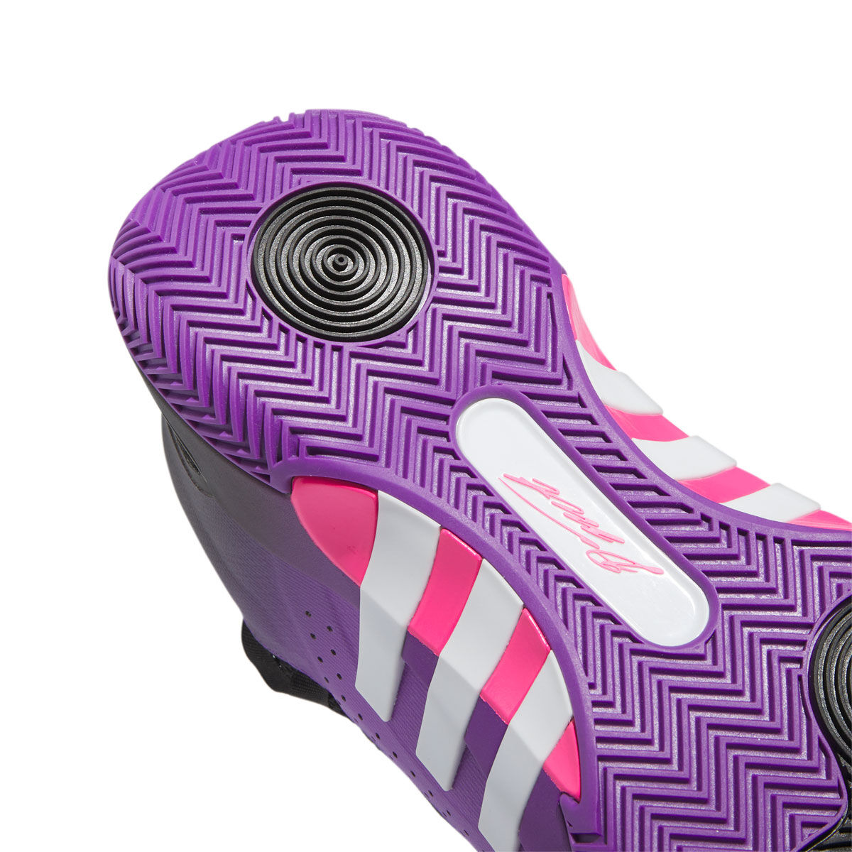adidas D.O.N. Issue 5 Purple Bloom Basketball Shoes