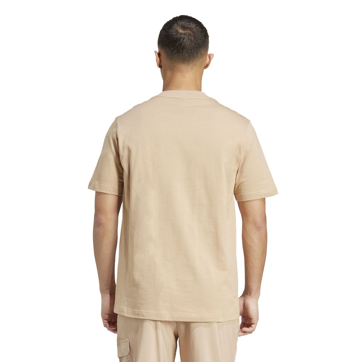 adidas Mens Essentials Small Logo Single Jersey Tee