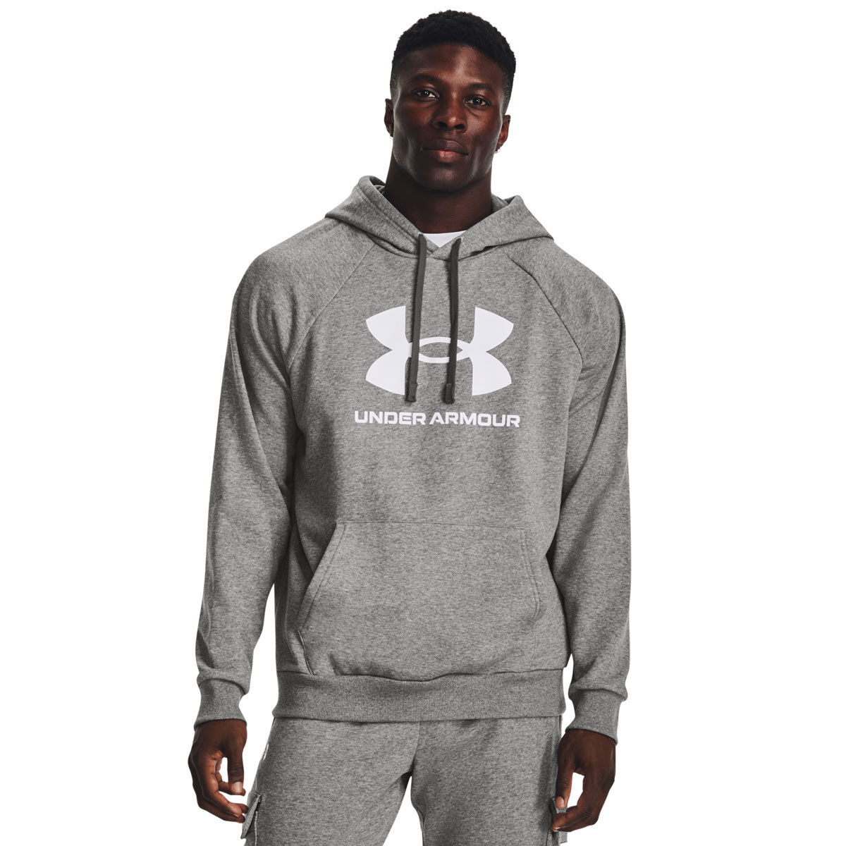 Under Armour Mens Rival Fleece Big Logo Hoodie