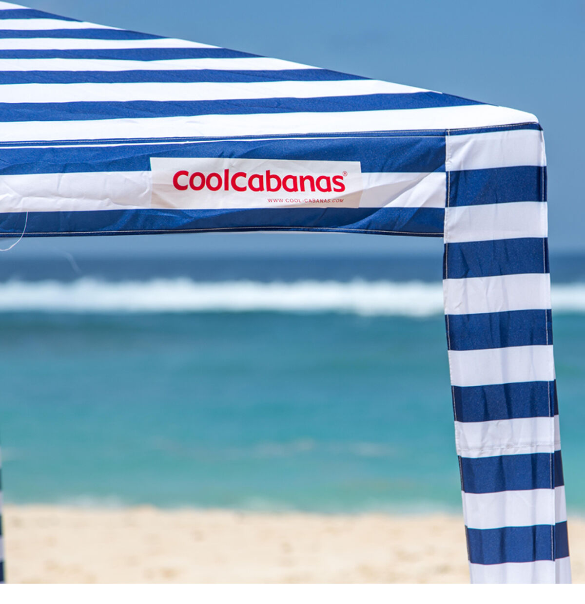 CoolCabanas Beach Shelter 2m