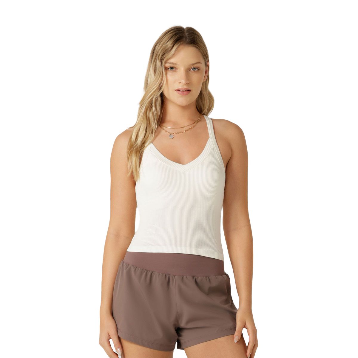 Lorna Jane Womens Seamless Cross Tank Bra Combo