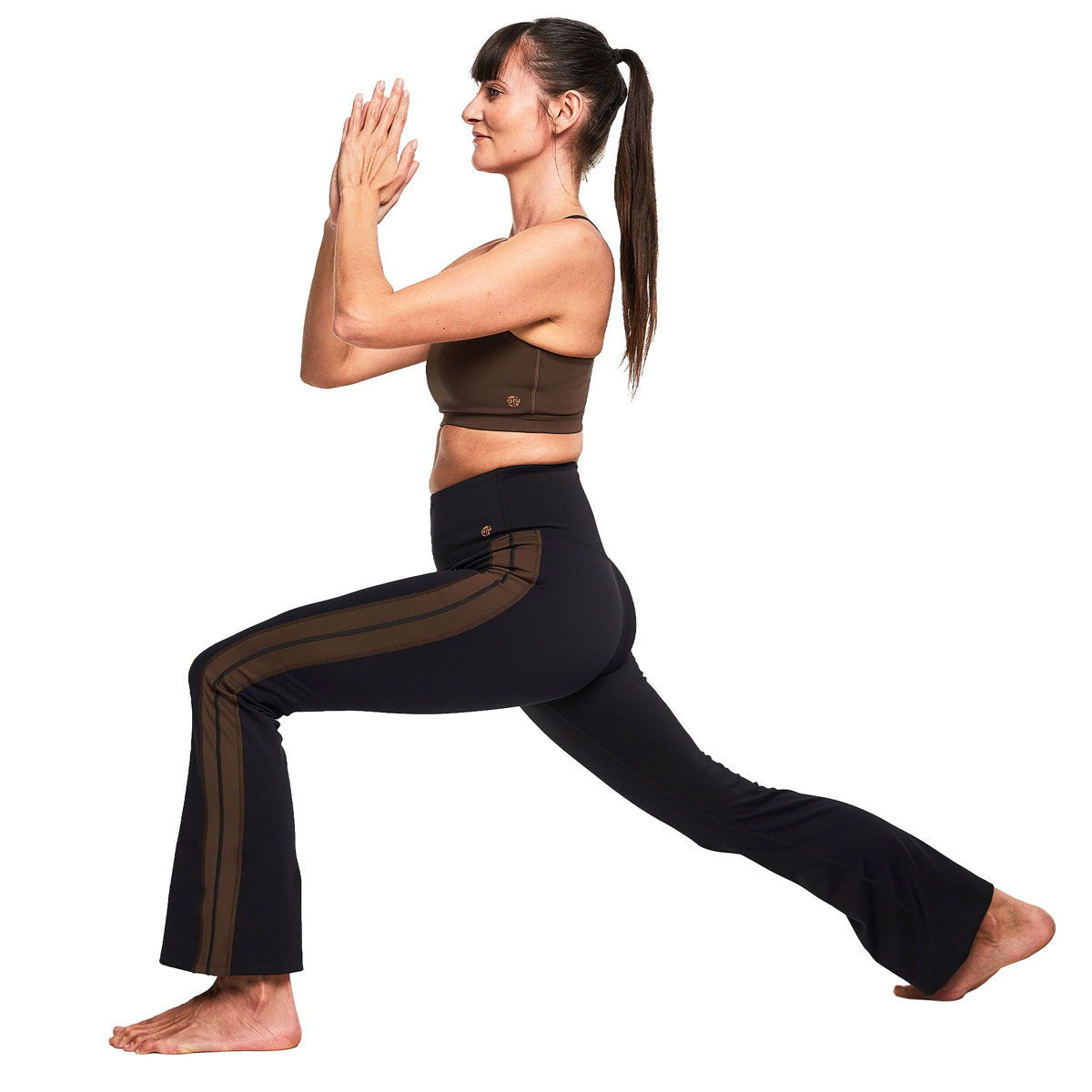 Bahe Womens Goddess High Rise Flare Leggings