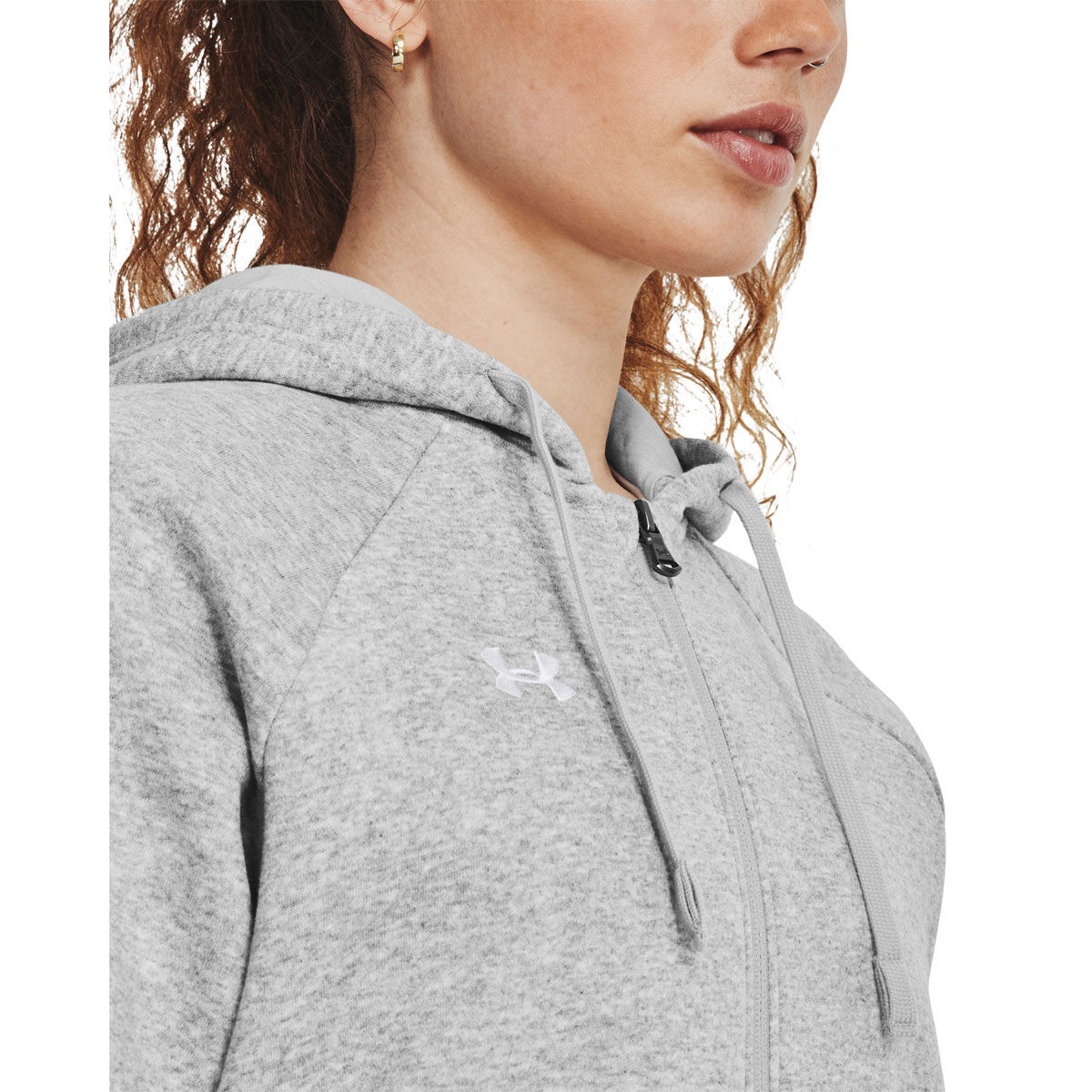 Under Armour Womens Rival Fleece Full Zip Hoodie