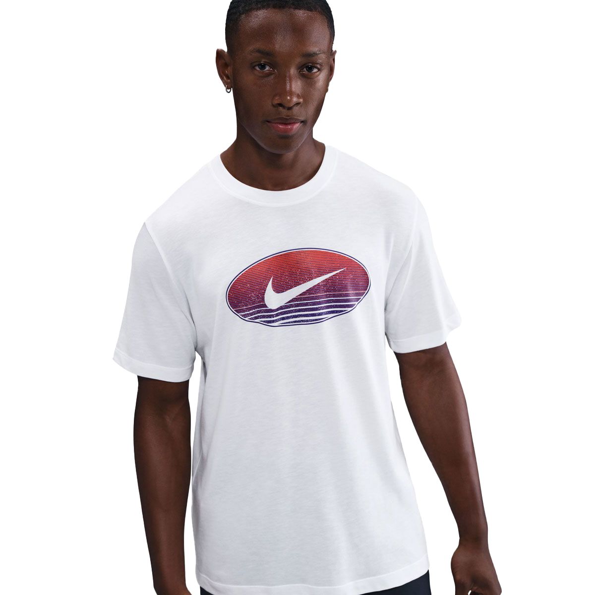 Nike Mens Dri-FIT Slub Novelty Logo Tee