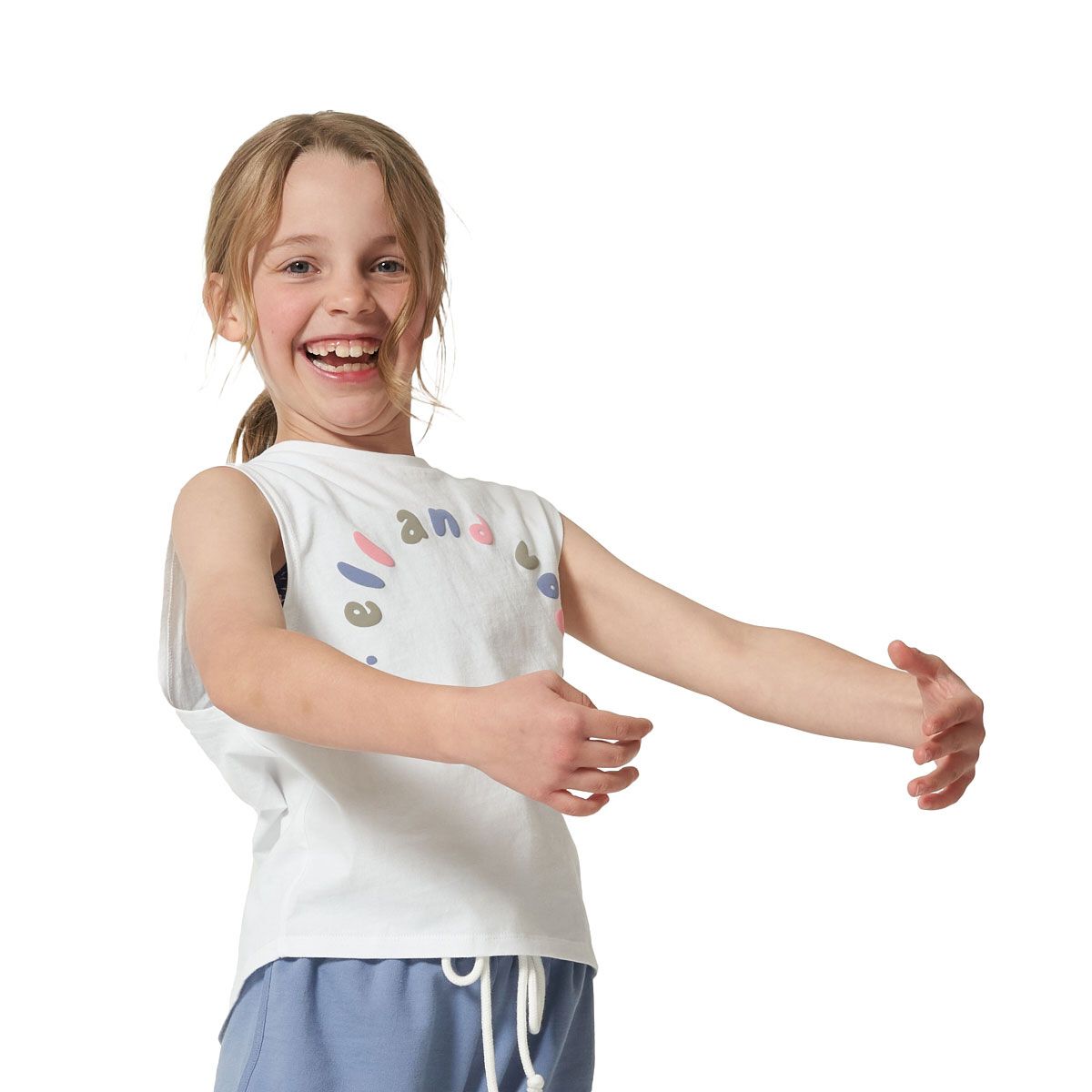 Ell/Voo Junior Abagail Muscle Tank
