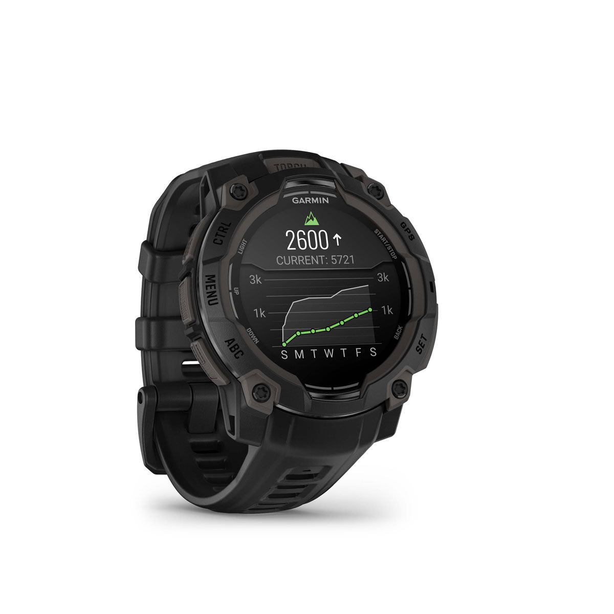 Garmin Instinct 3 45mm AMOLED Watch - Black