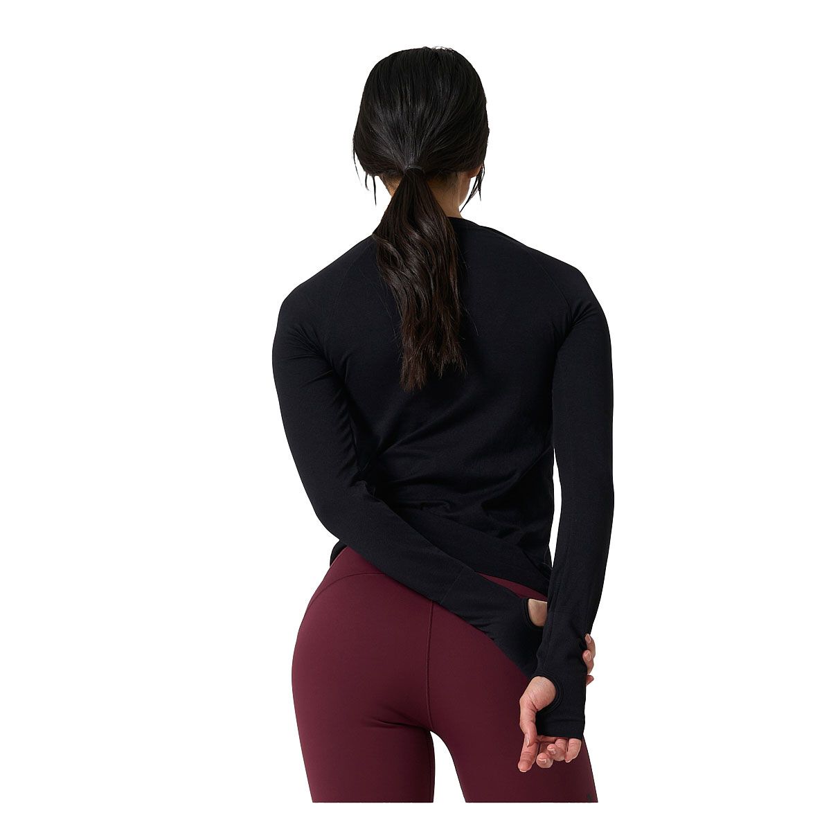 Ell/Voo Womens Reili Seam Free Long Sleeve Tee