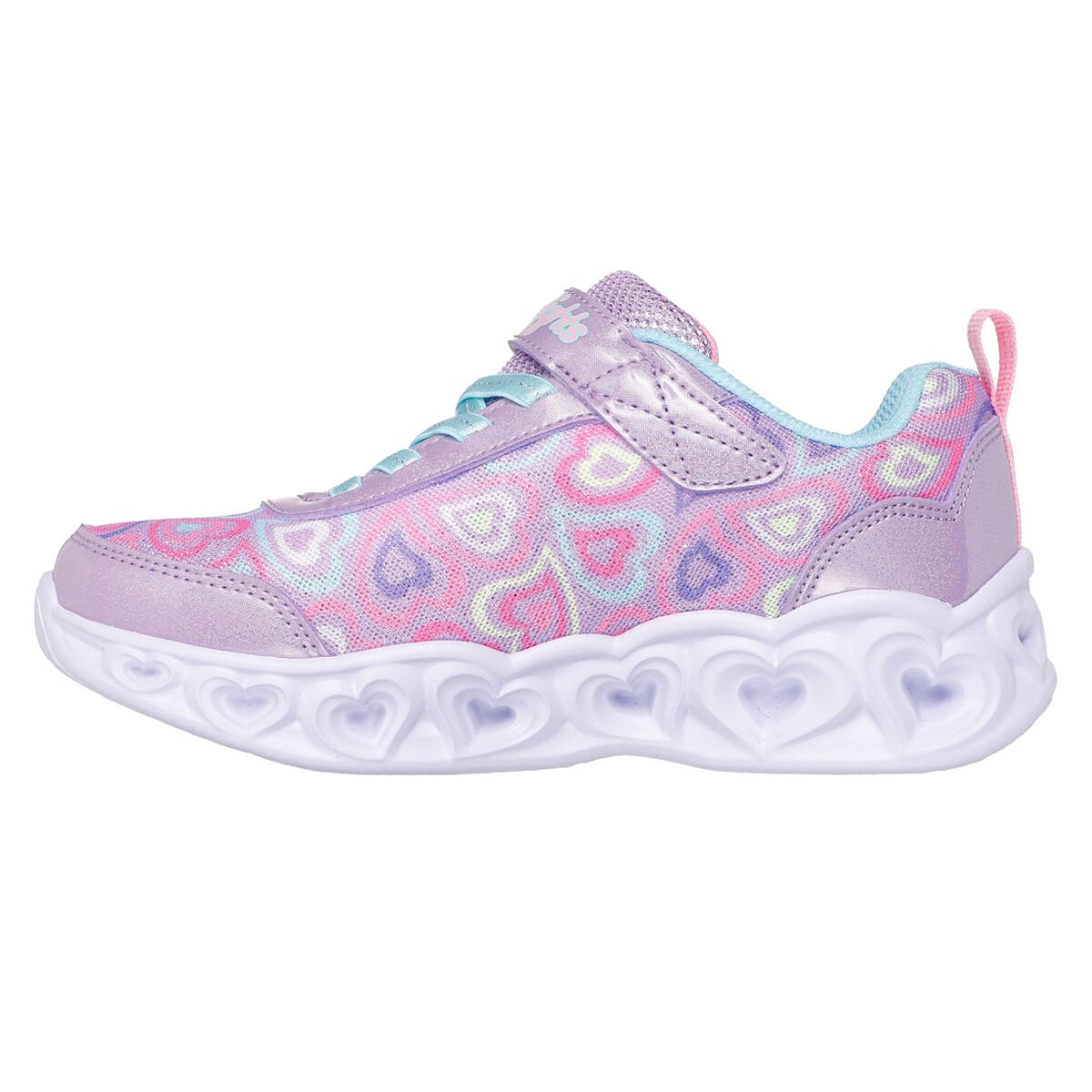 Skechers Heart Lights PS Kids Casual Shoes