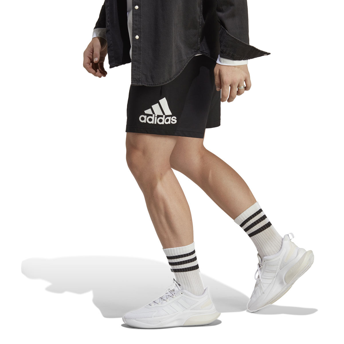 adidas Mens Essentials Big Logo Shorts