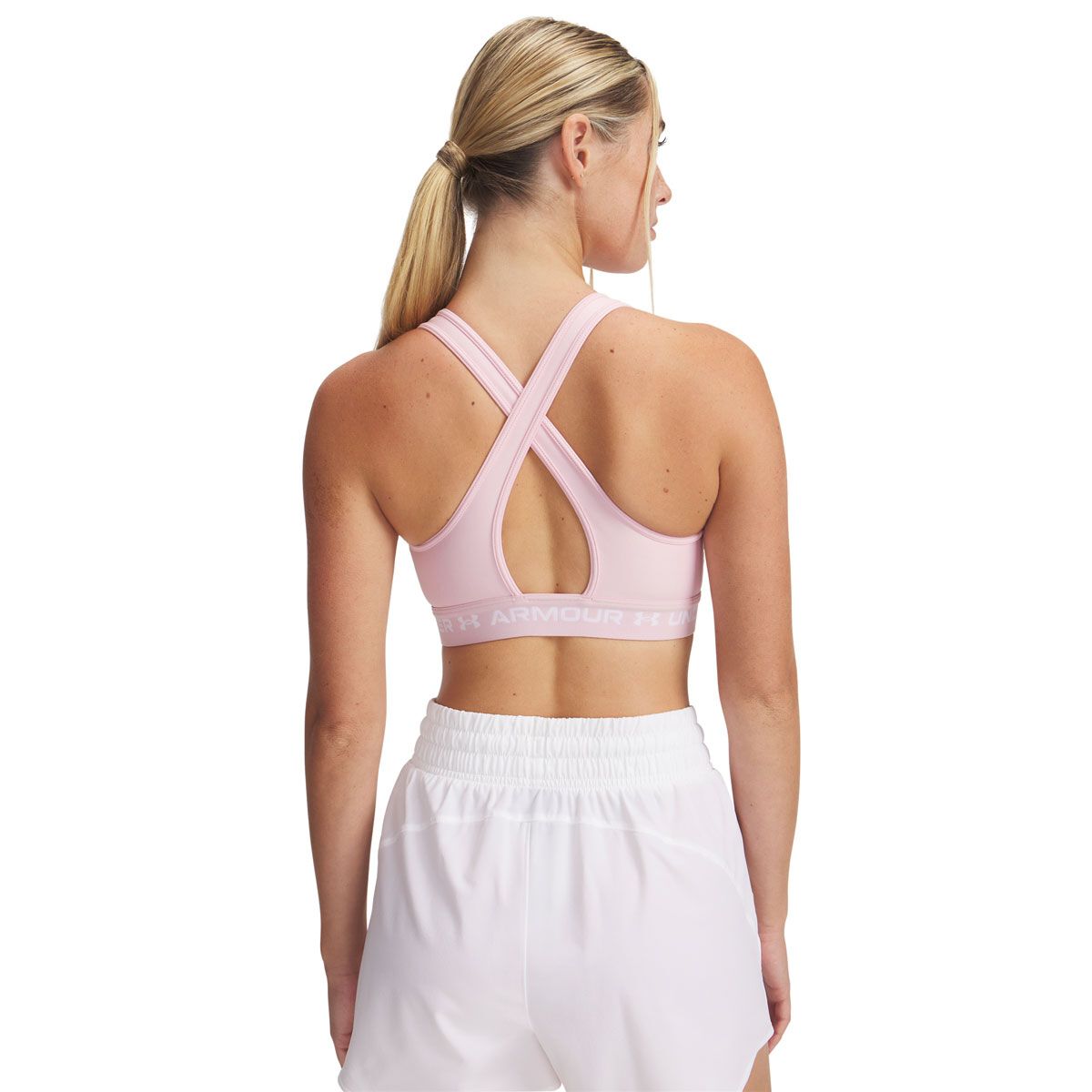 Under Armour Womens Crossback Mid Support Sports Bra