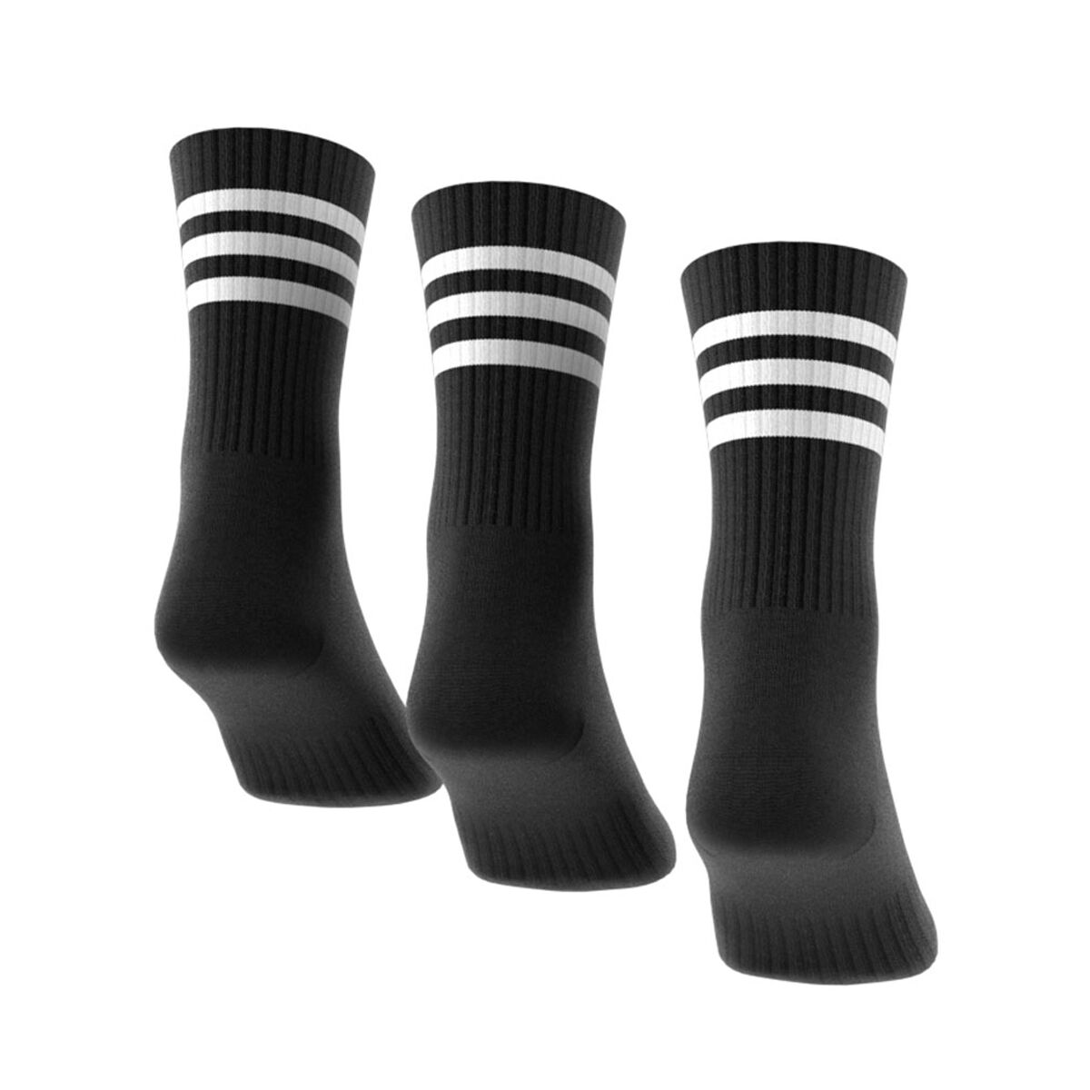 adidas 3-Stripes Cushioned Crew 3 Pack Socks