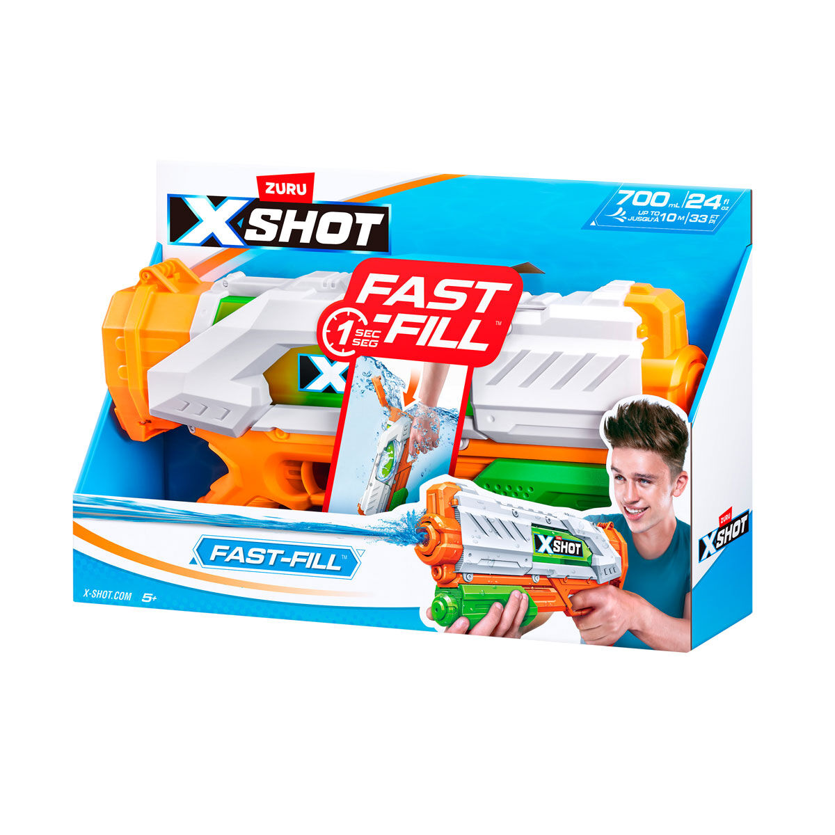 X-Shot Water Fast Fill Blaster Soaker Medium