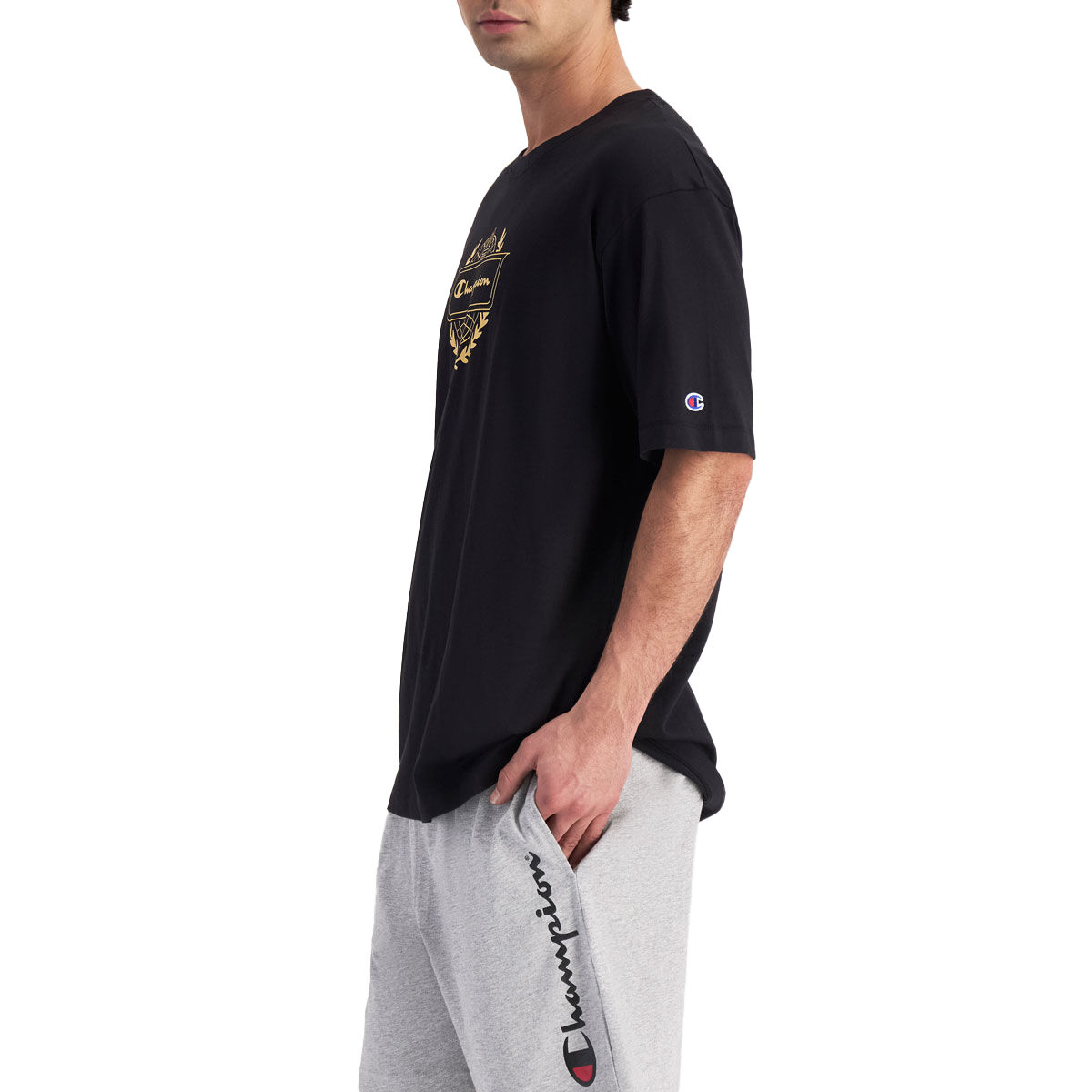 Champion Mens Graphic Short Sleeve Tee