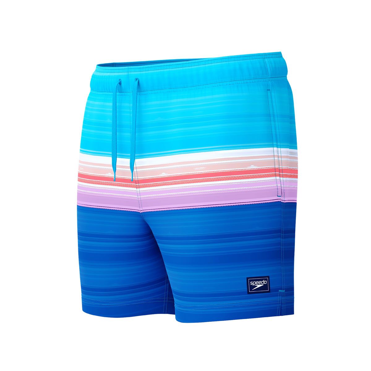Speedo Mens Print Redondo Edge 16 Inch Volley Board Shorts