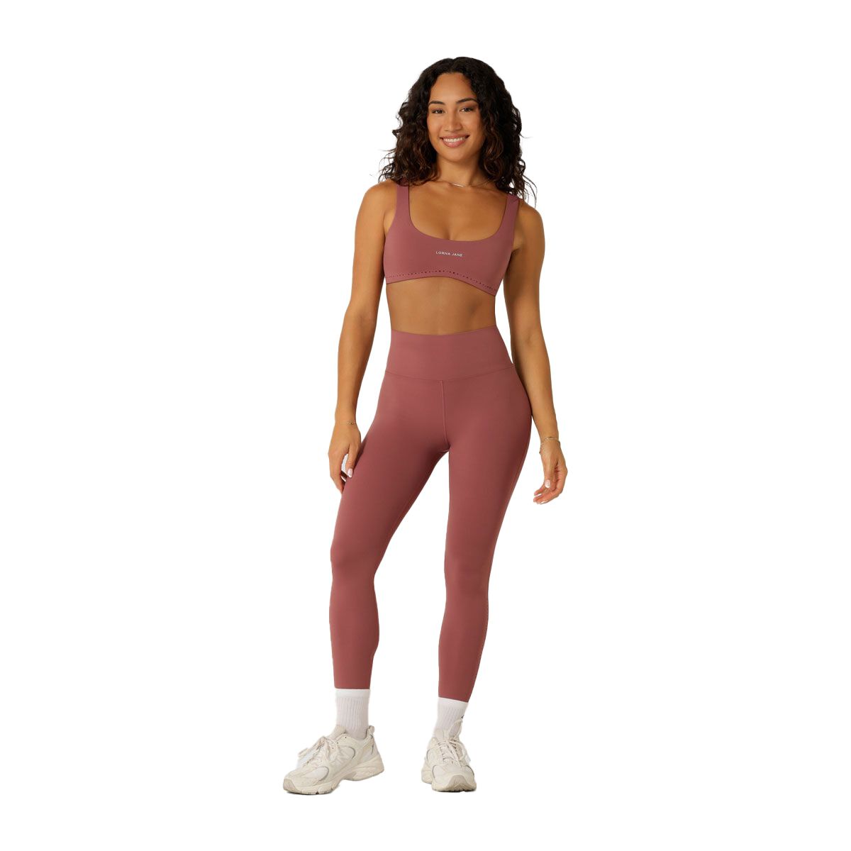 Lorna Jane Womens Reform Soft Laser Cut Sports Bra