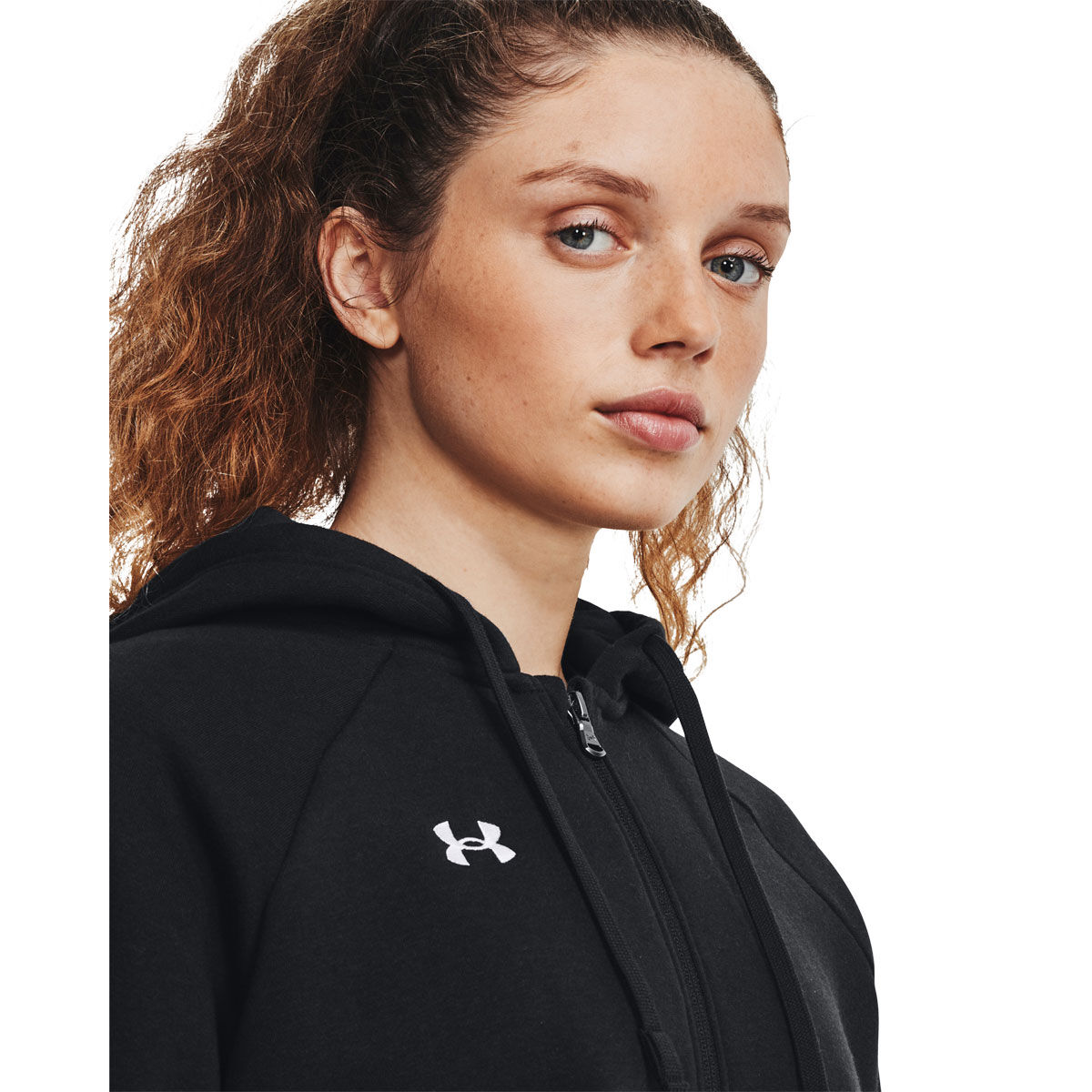 Under Armour Womens Rival Fleece Full Zip Hoodie