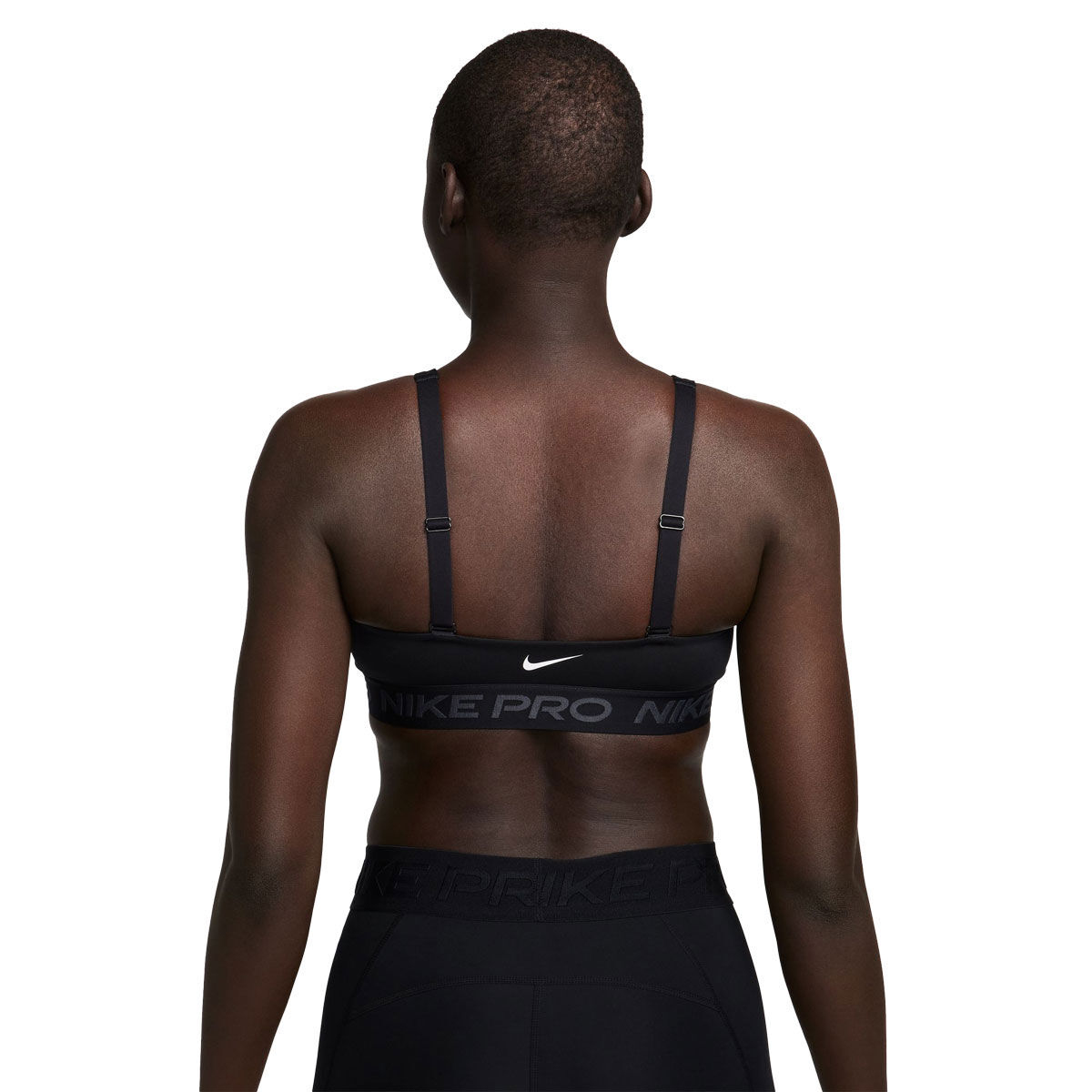 Nike Pro Womens Indy Plunge Dri-FIT Medium Support Padded Sports Bra