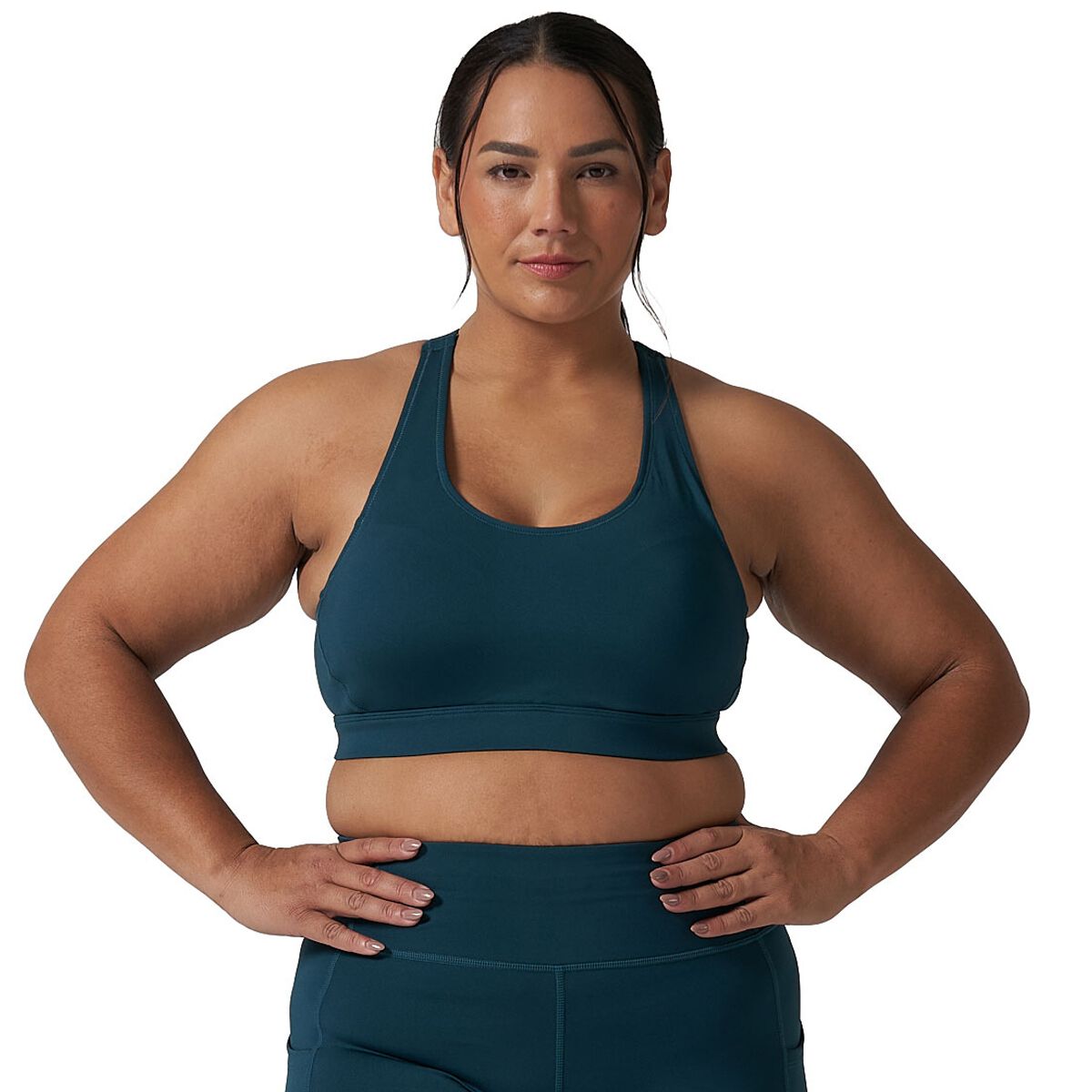 Ell/Voo Womens Training Crop Sports Bra