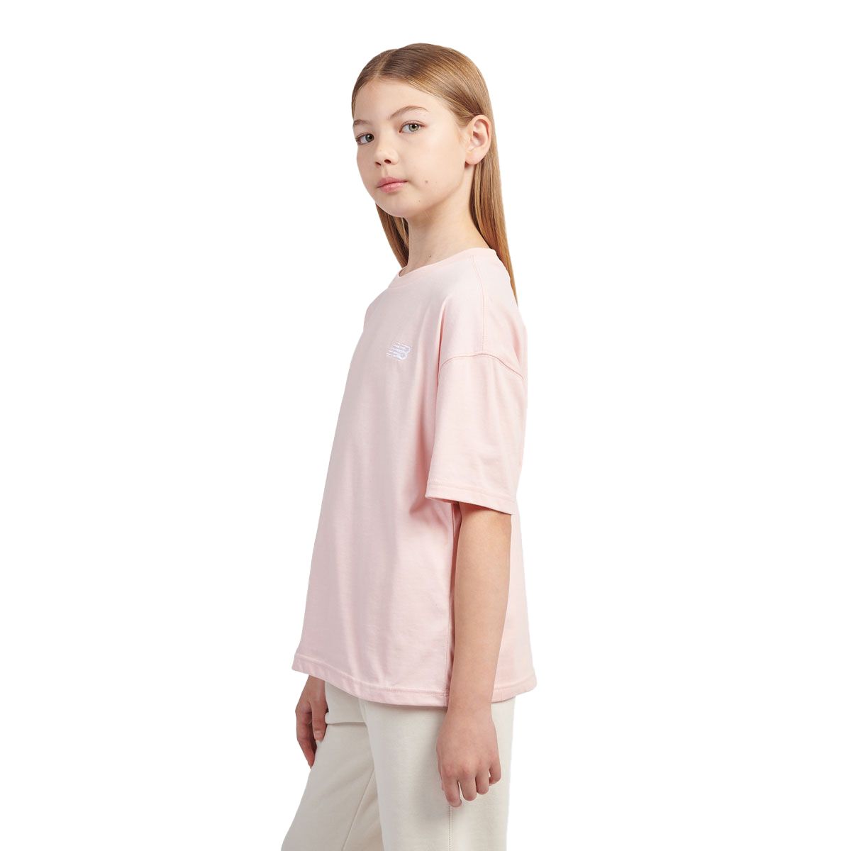 New Balance Junior Jersey Small Logo Tee