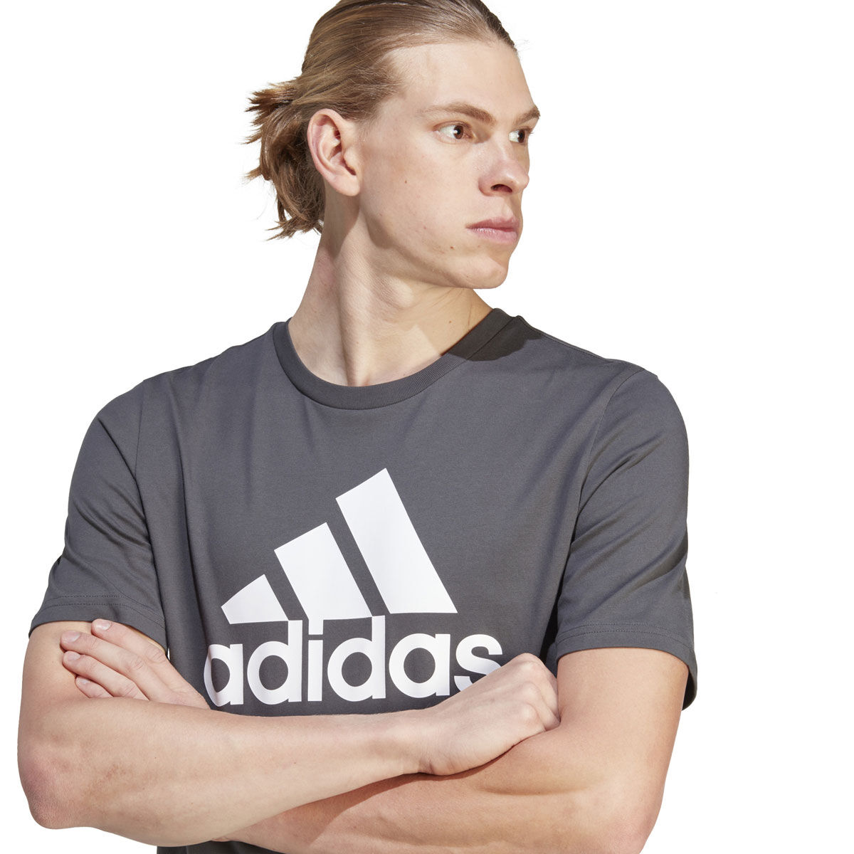 adidas Mens Essentials Big Logo Tee