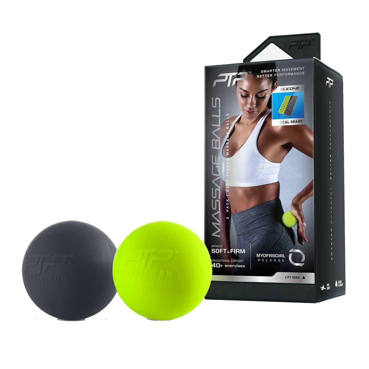 PTP Soft And Firm Massage Balls