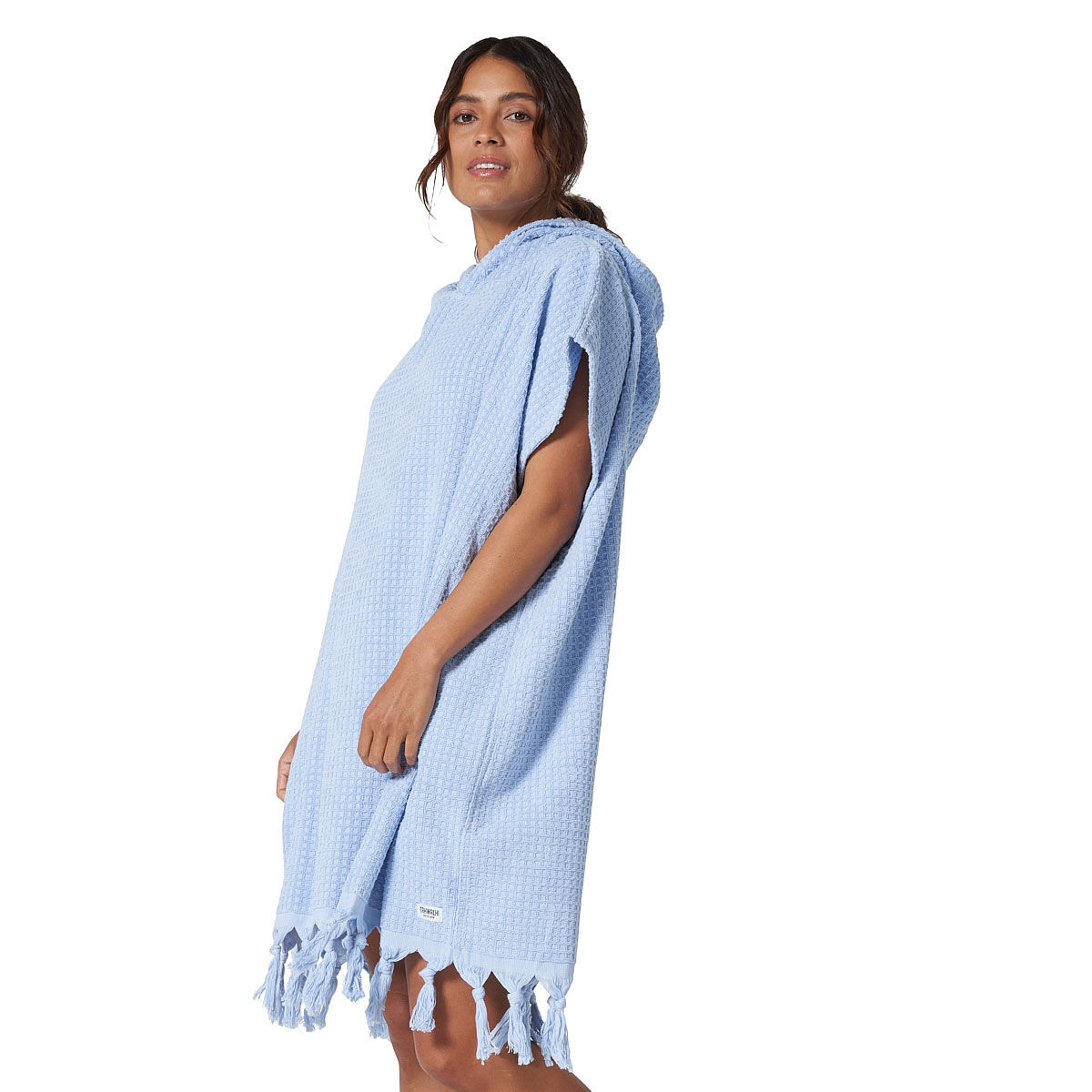 Tahwalhi Womens Waffle Hooded Towel