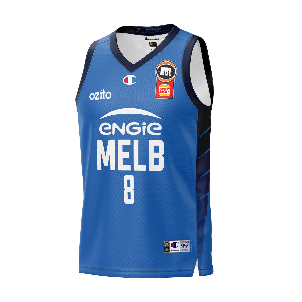 Melbourne United Mens Matthew Dellavedova Away 2024 Basketball Jersey