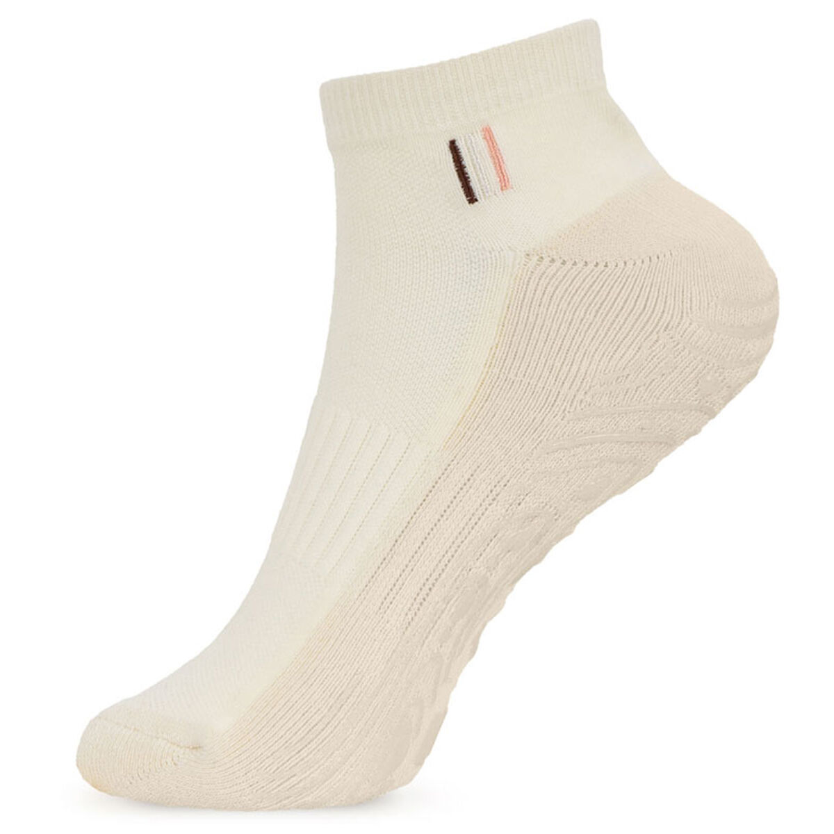 Bahe Grounded Grippy Ankle Socks Coconut