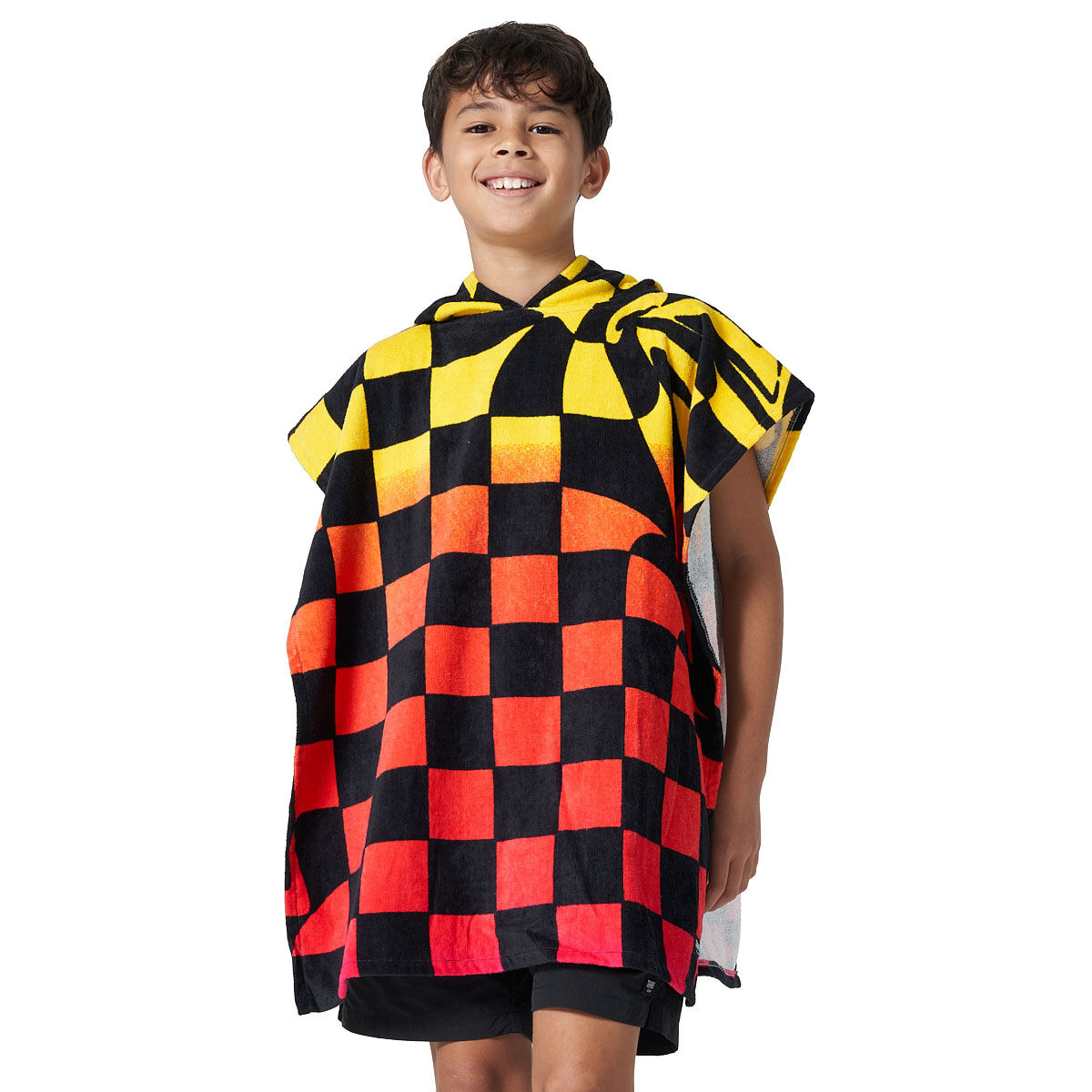 Tahwalhi Boys Psychedelic Palm Hooded Towel