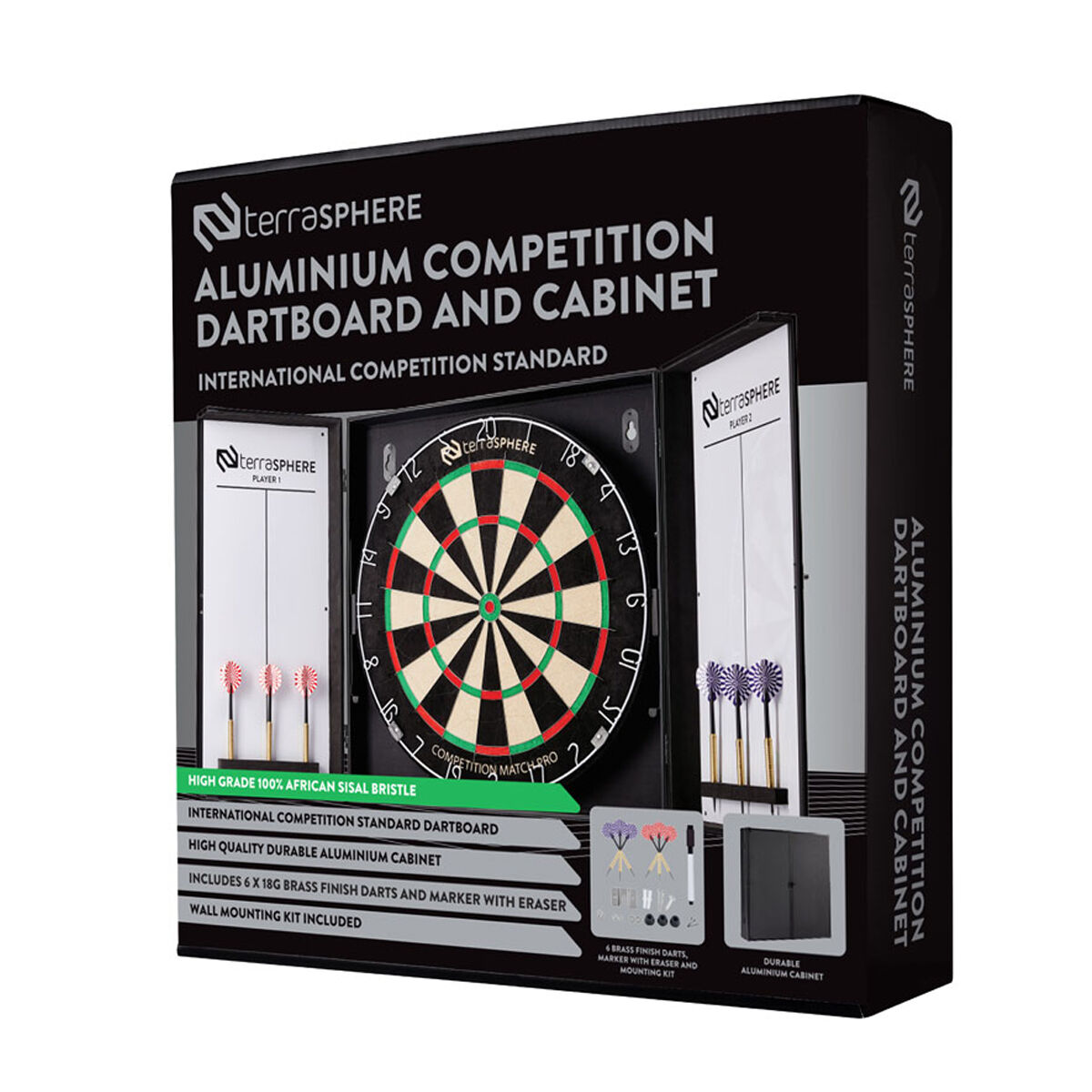 Terrasphere Aluminium Comp Cabinet Set