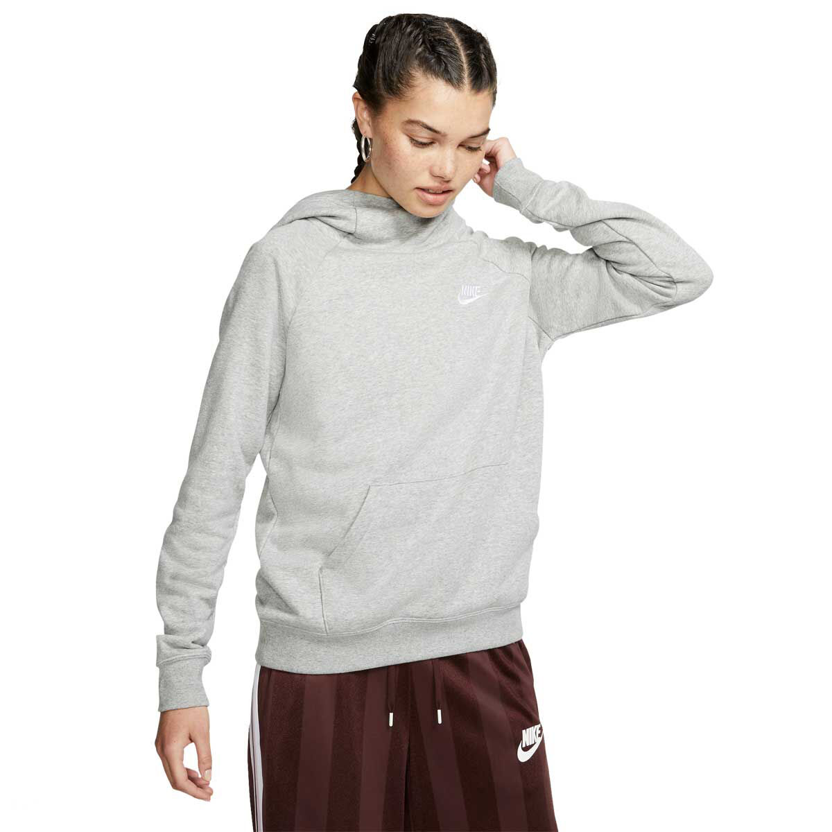 Nike Womens Sportswear Essential Fleece Funnel Neck Hoodie