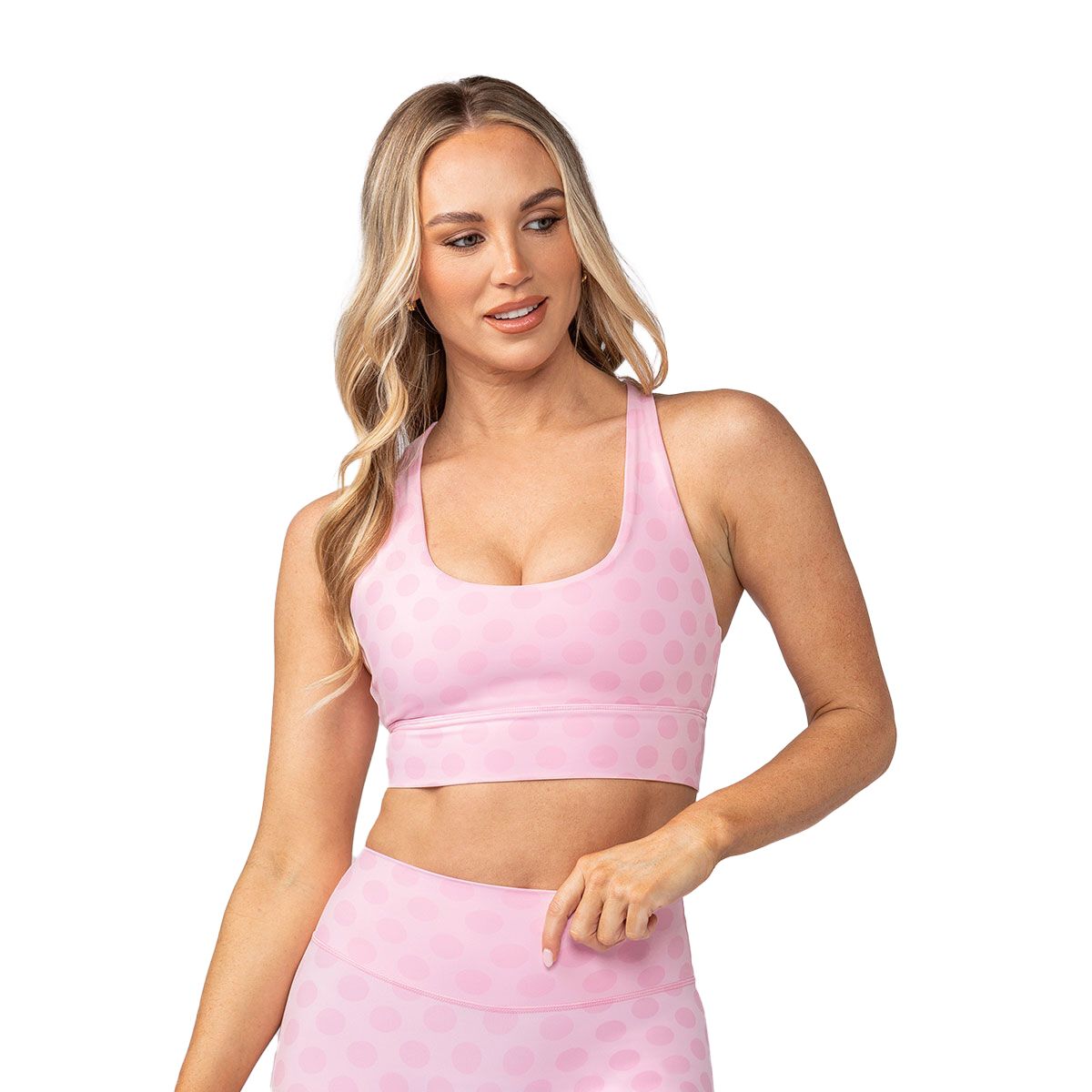 Muscle Nation Womens Allure Longline Sports Bra