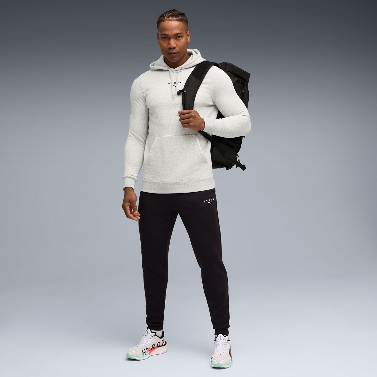 PUMA x HYROX Mens Heavyweight Pullover Hoodie