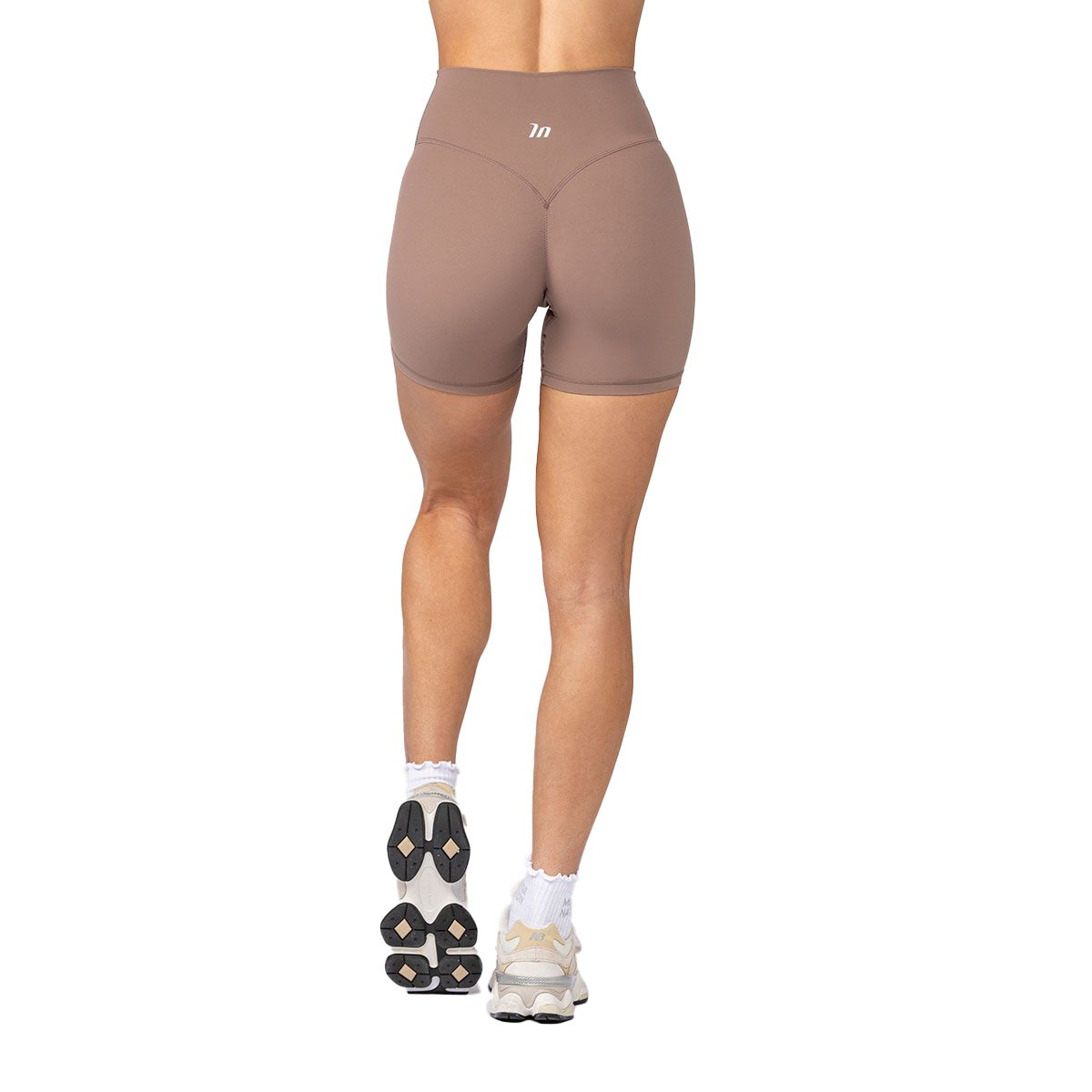 Muscle Nation Womens Aura Peachy Midway Shorts