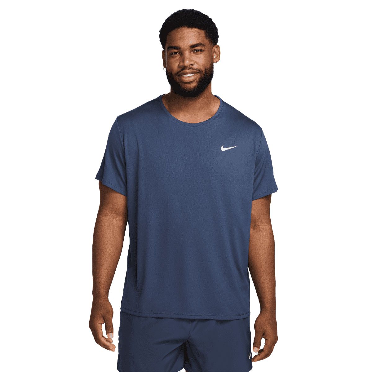 Nike Mens Miler UV Dri-FIT Running Tee