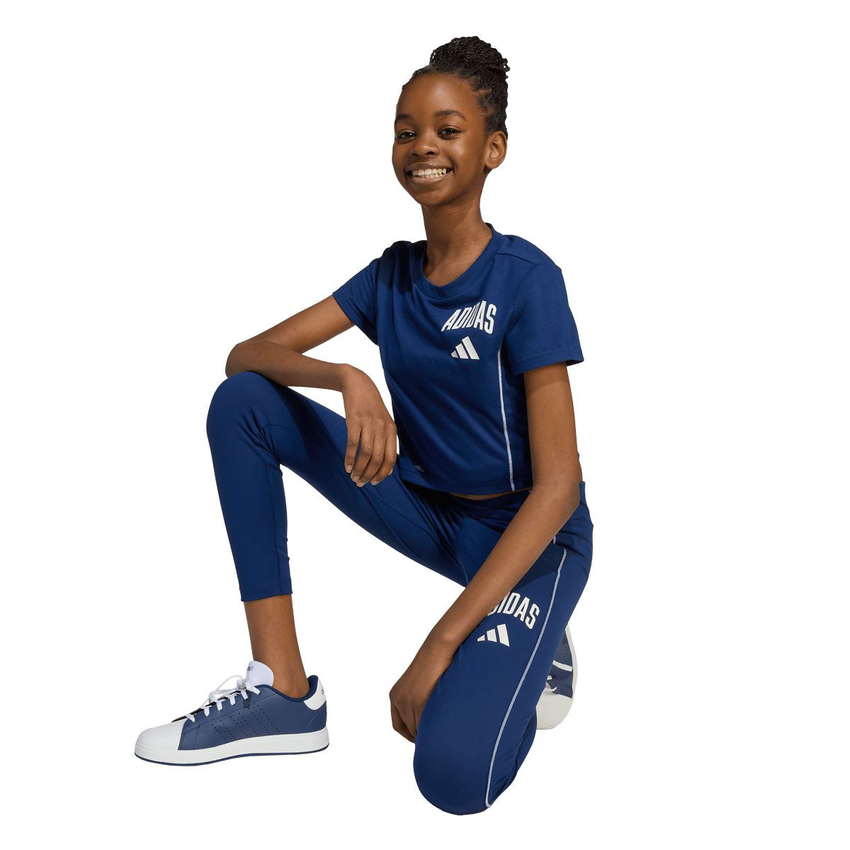 adidas Junior Collegiate Crop Tee