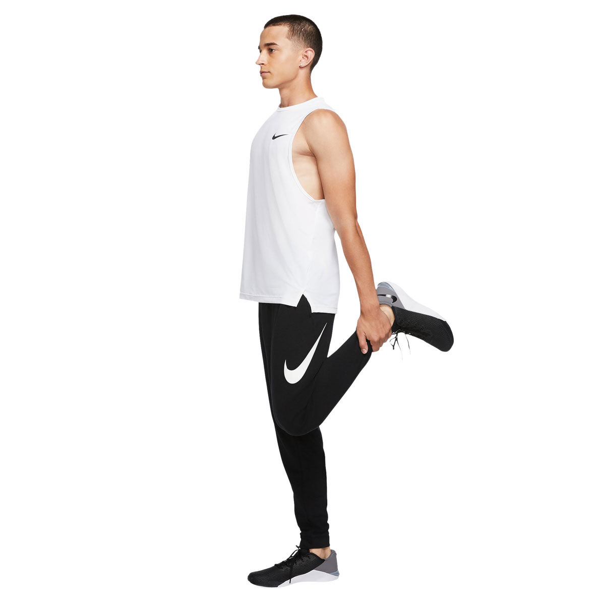 Nike Mens Dry Graphic Tapered Fitness Pants