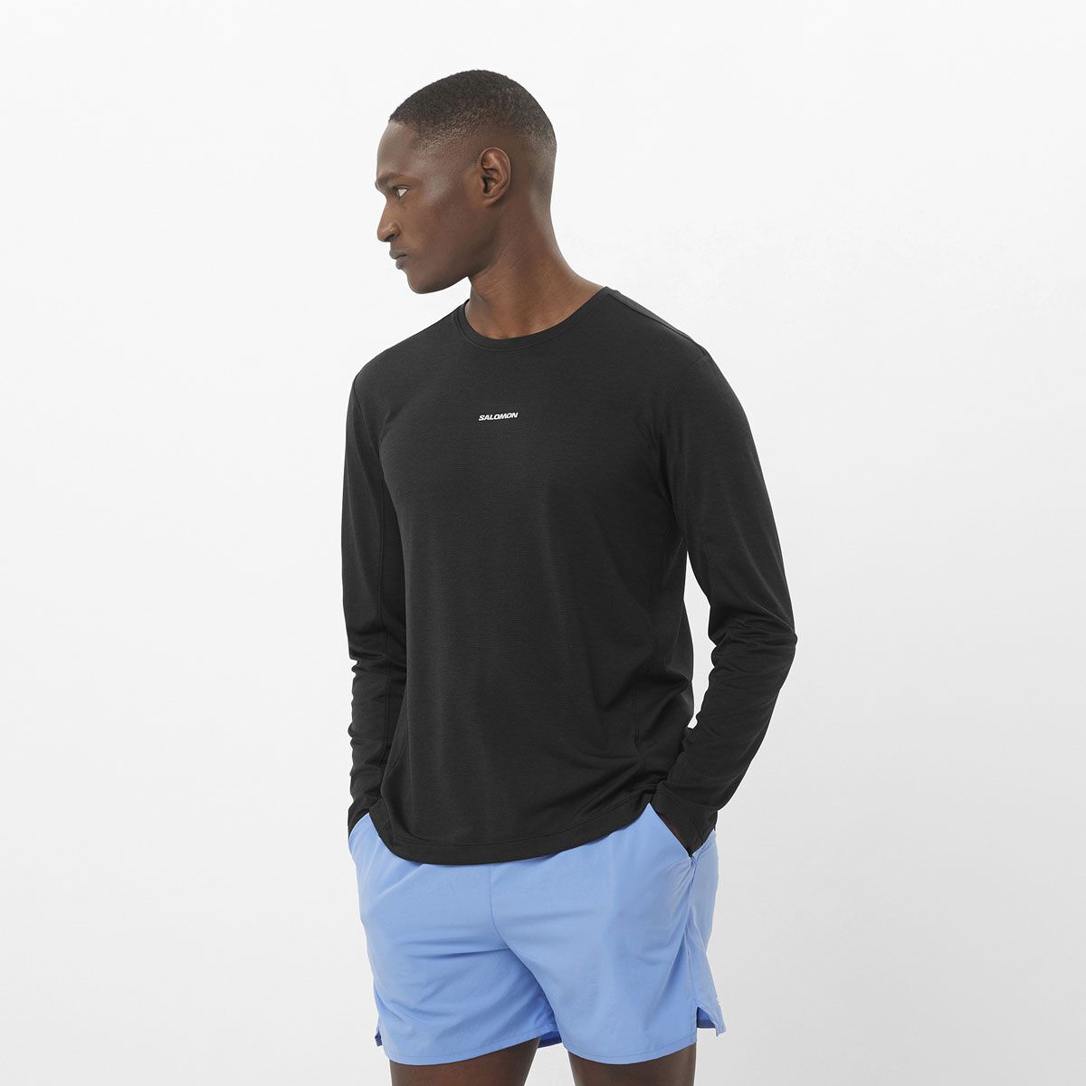 Salomon Mens Shkout Core Long Sleeve Tee