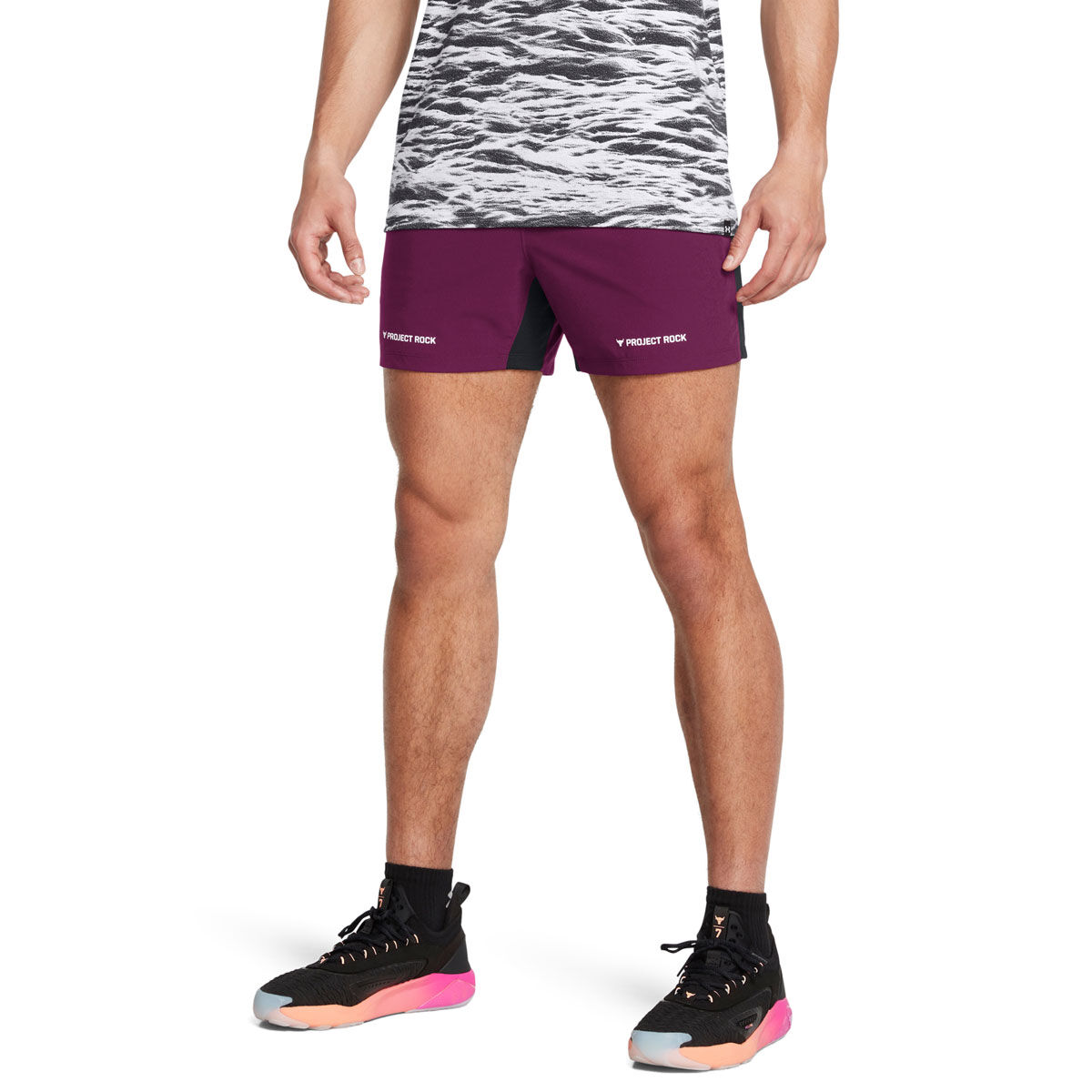 Under Armour Project Rock Mens Ultimate 5 inch Training Shorts