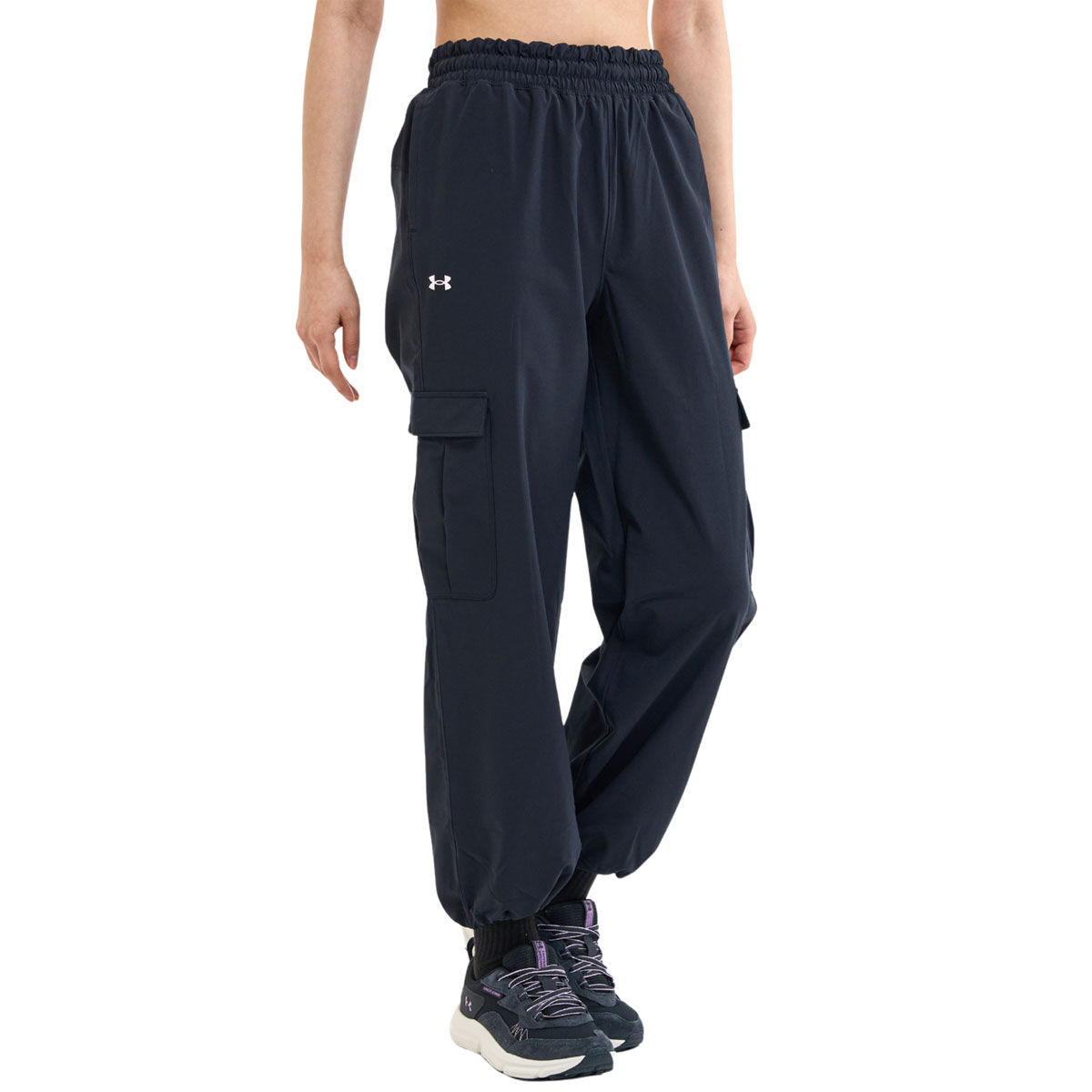 Under Armour Womens Armour Sport Woven Cargo Pants Black M